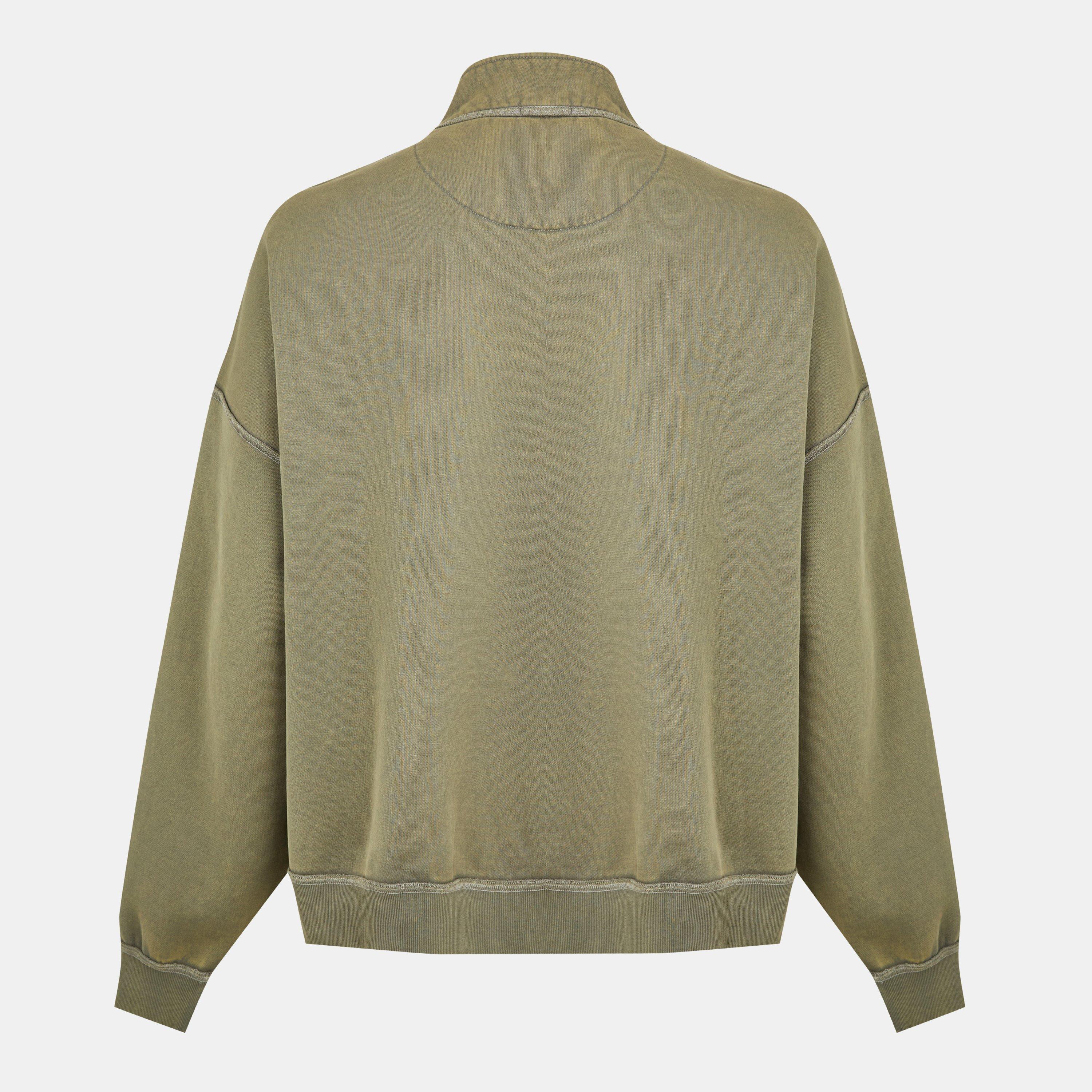 Silver Sage - Jack Wills - Men's Quarter-Zip Fleece - 2