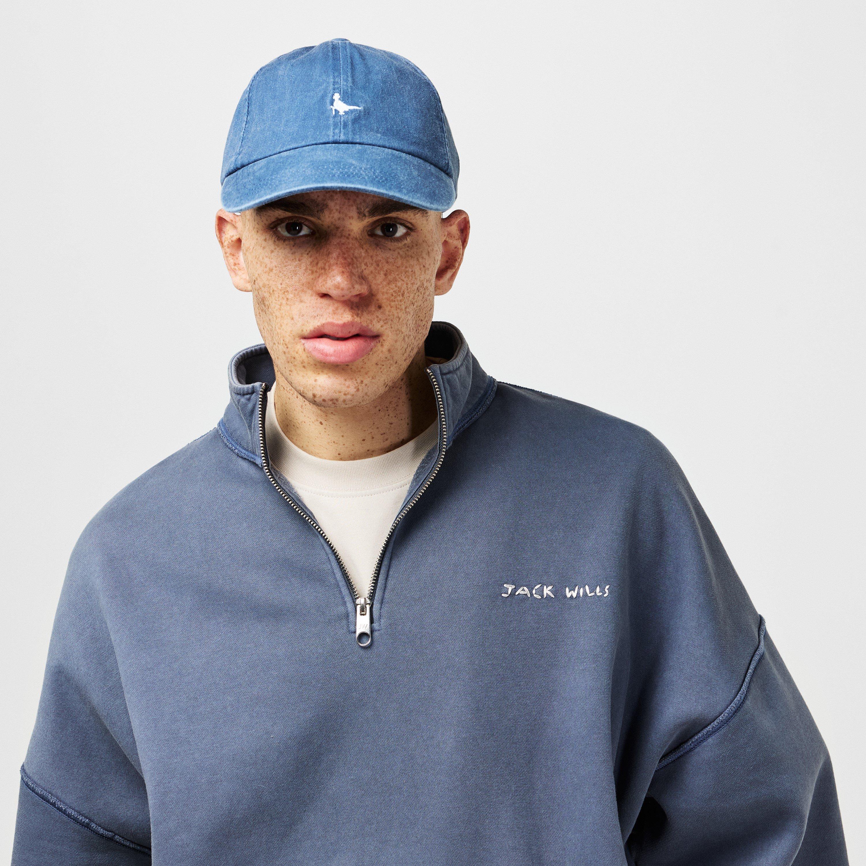 Night Sky - Jack Wills - Quarter-Zip Fleece - 3