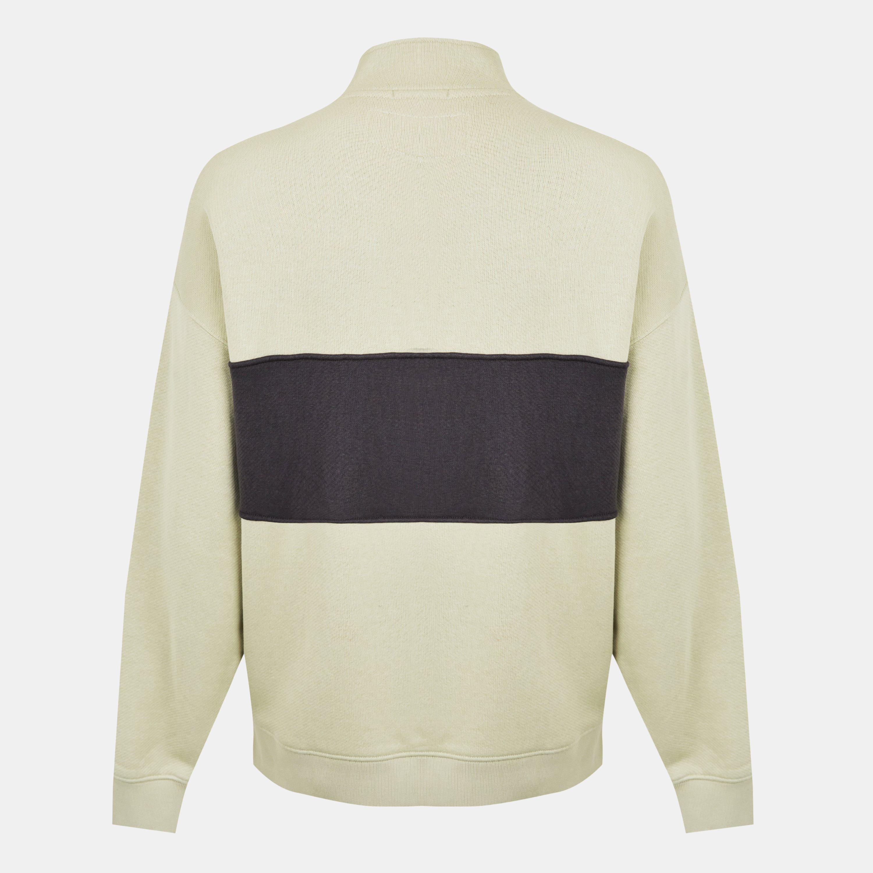 Pistache - Jack Wills - JW Logo Quarter-Zip Fleece - 2