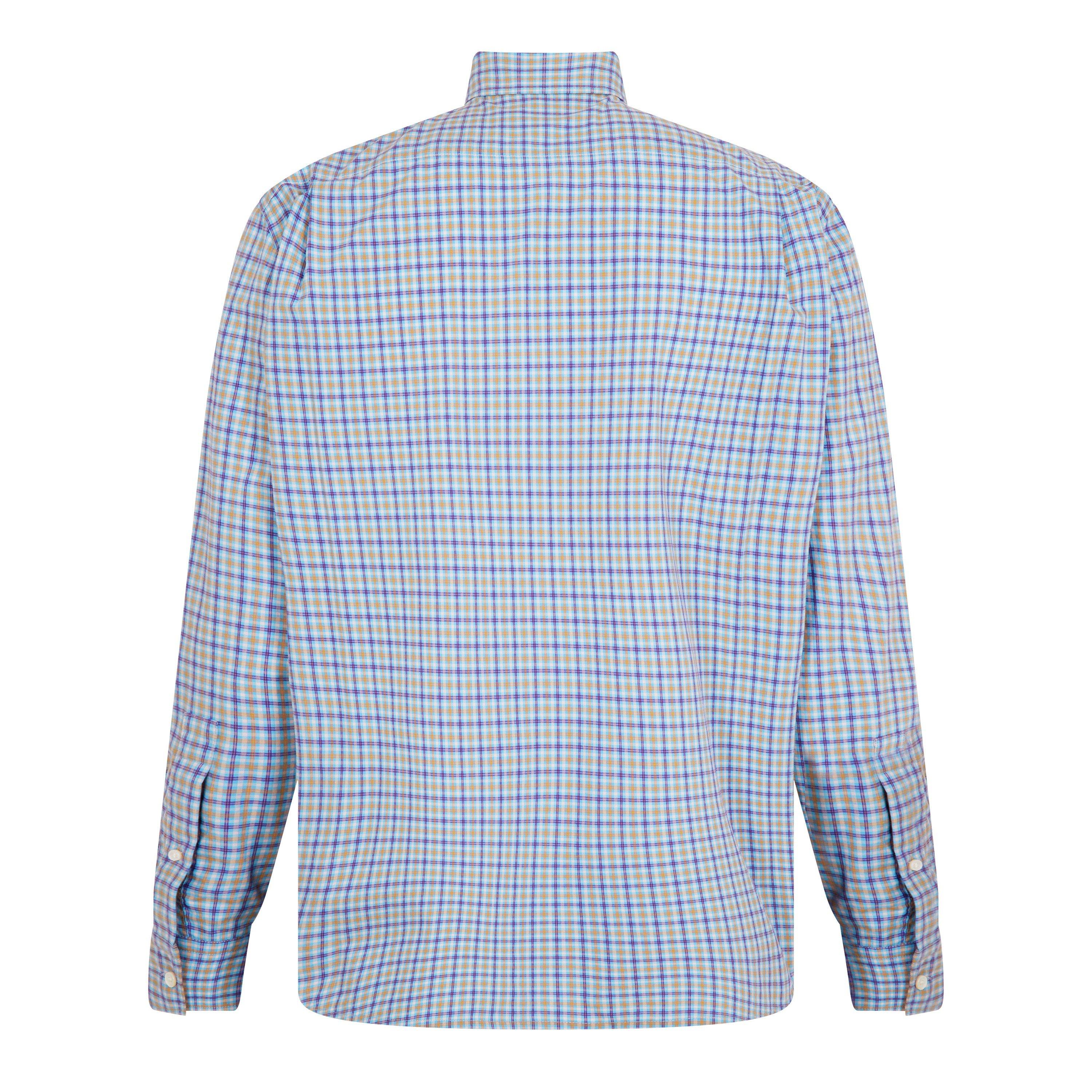 Blue - Acne Studios - Men's Long-Sleeve Patterned Shirt - 6