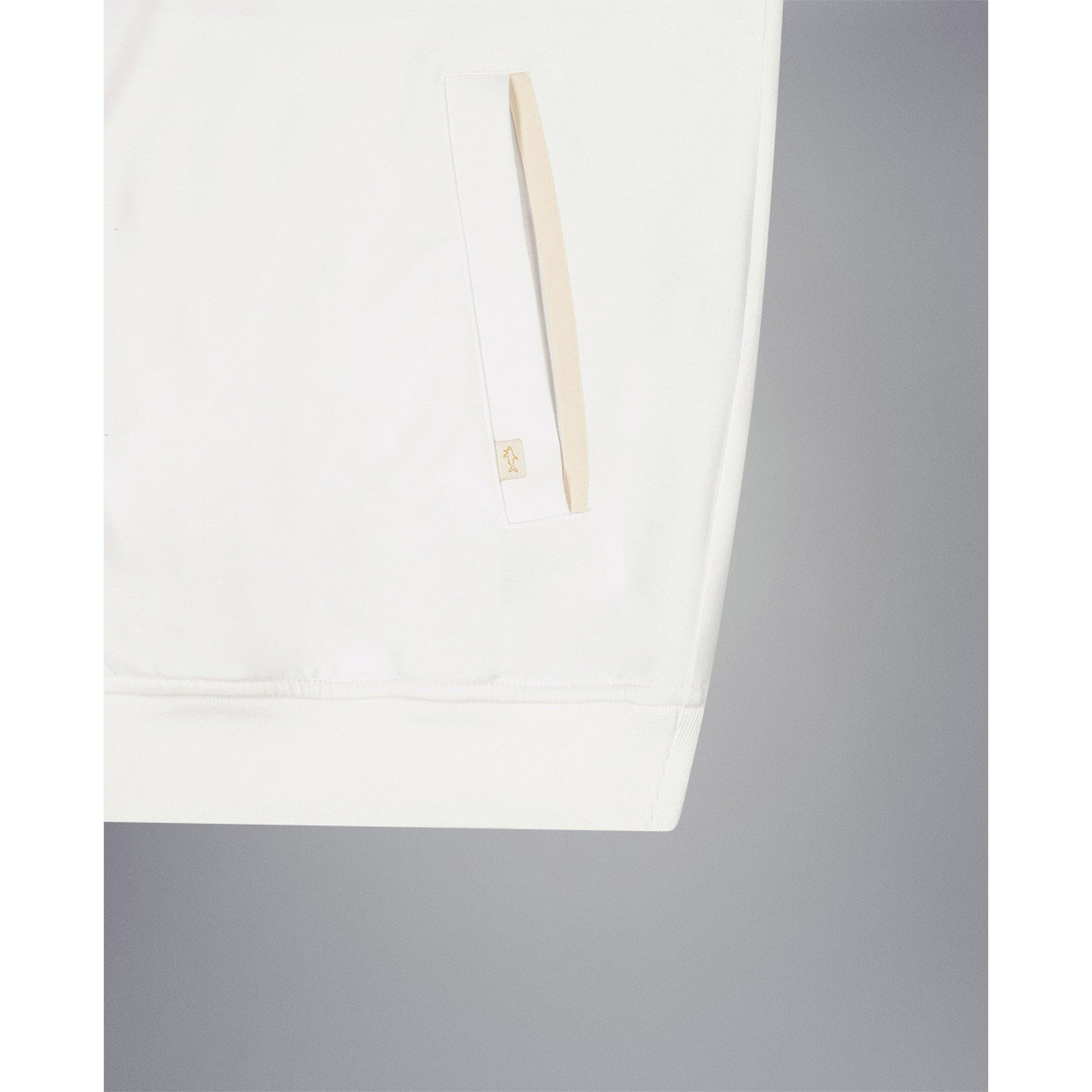 White - Paul And Shark - Men's Full-Zip Fleece - 8