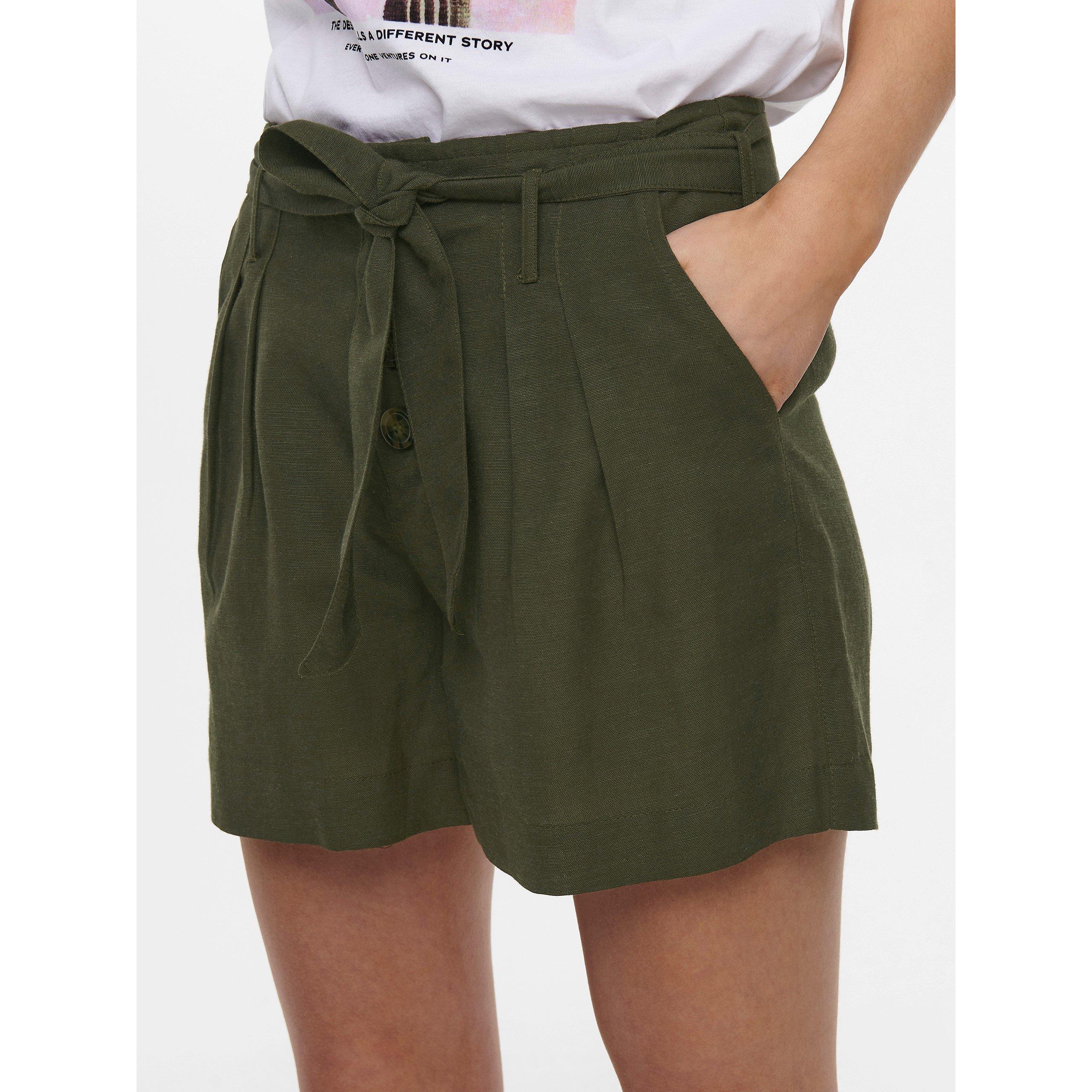 Nuit de la forêt - Only - High-Waisted Woven Tracksuit Shorts - 3