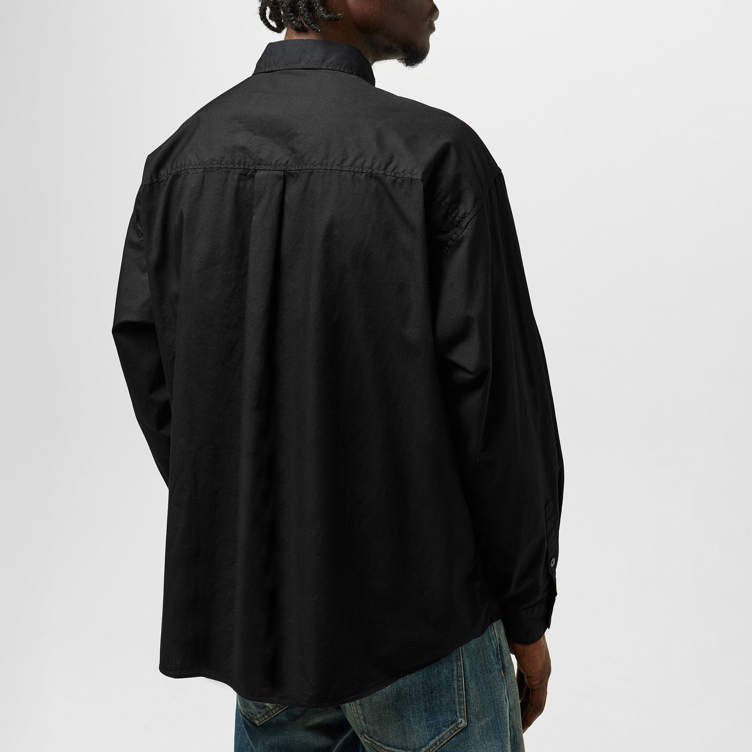 Black 1 - Yohji Yamamoto - X  Neighborhood Print Shirt - 4