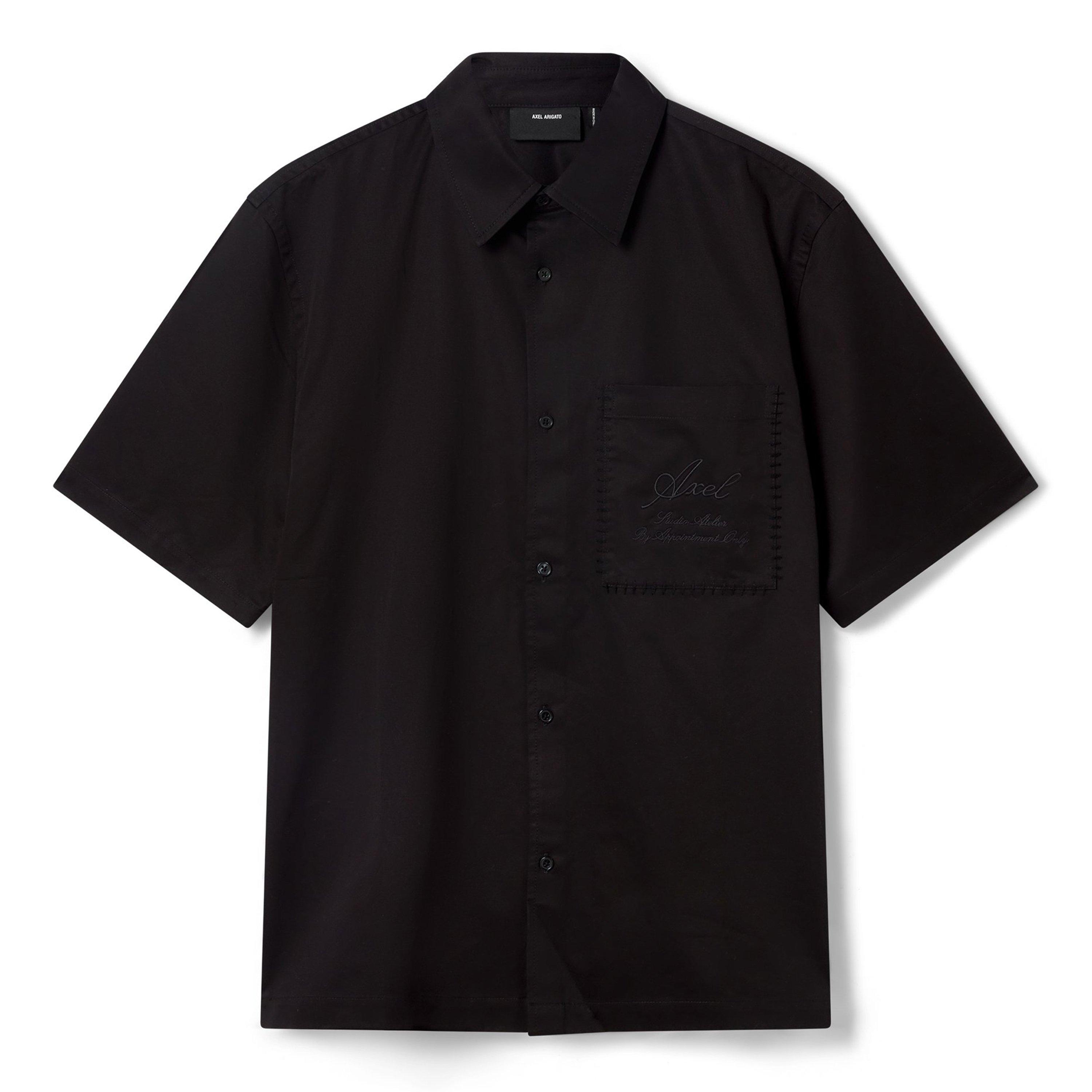 Black - Axel Arigato - Stitch Embroidered Shirt - 5