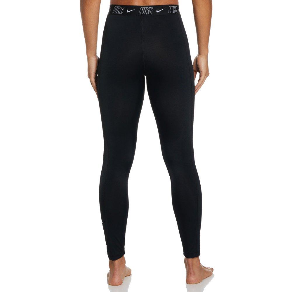 Black - Nike - Fusion Logo Tape Womens Leggings - 2