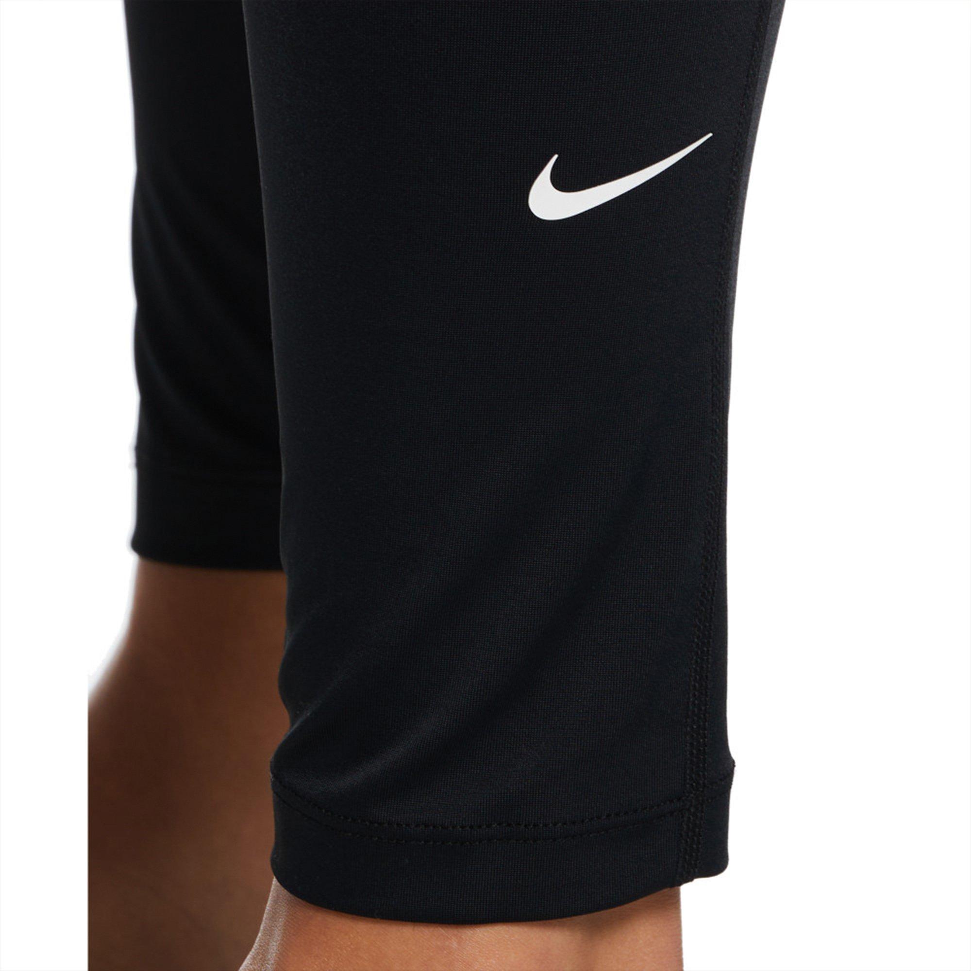 Black - Nike - Fusion Logo Tape Womens Leggings - 5