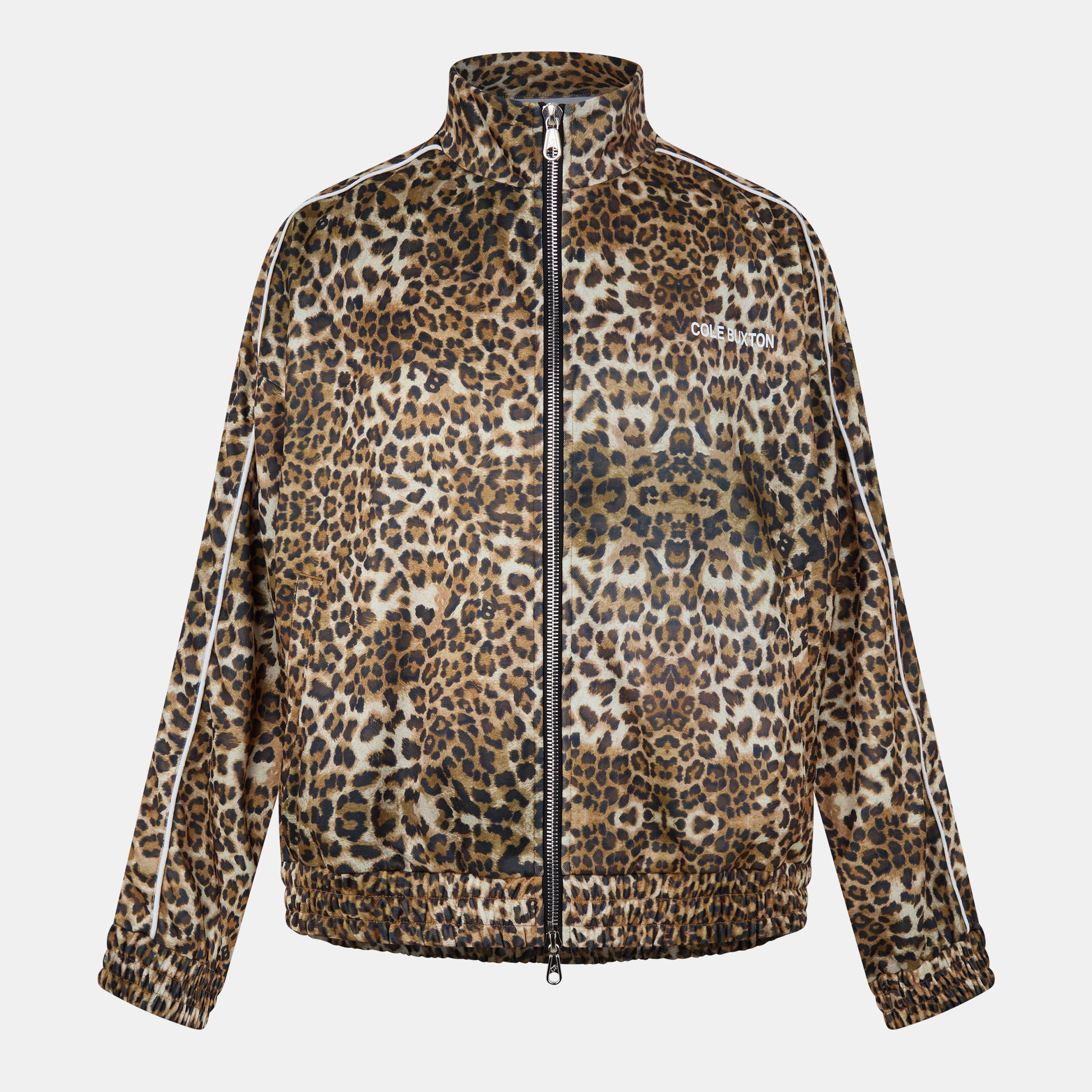Leopard - Cole Buxton - Men's Piped Tracksuit Top - 1