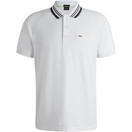 Boss Men's HBG Paddy Rib Polo Shirt, Sporty Sophistication