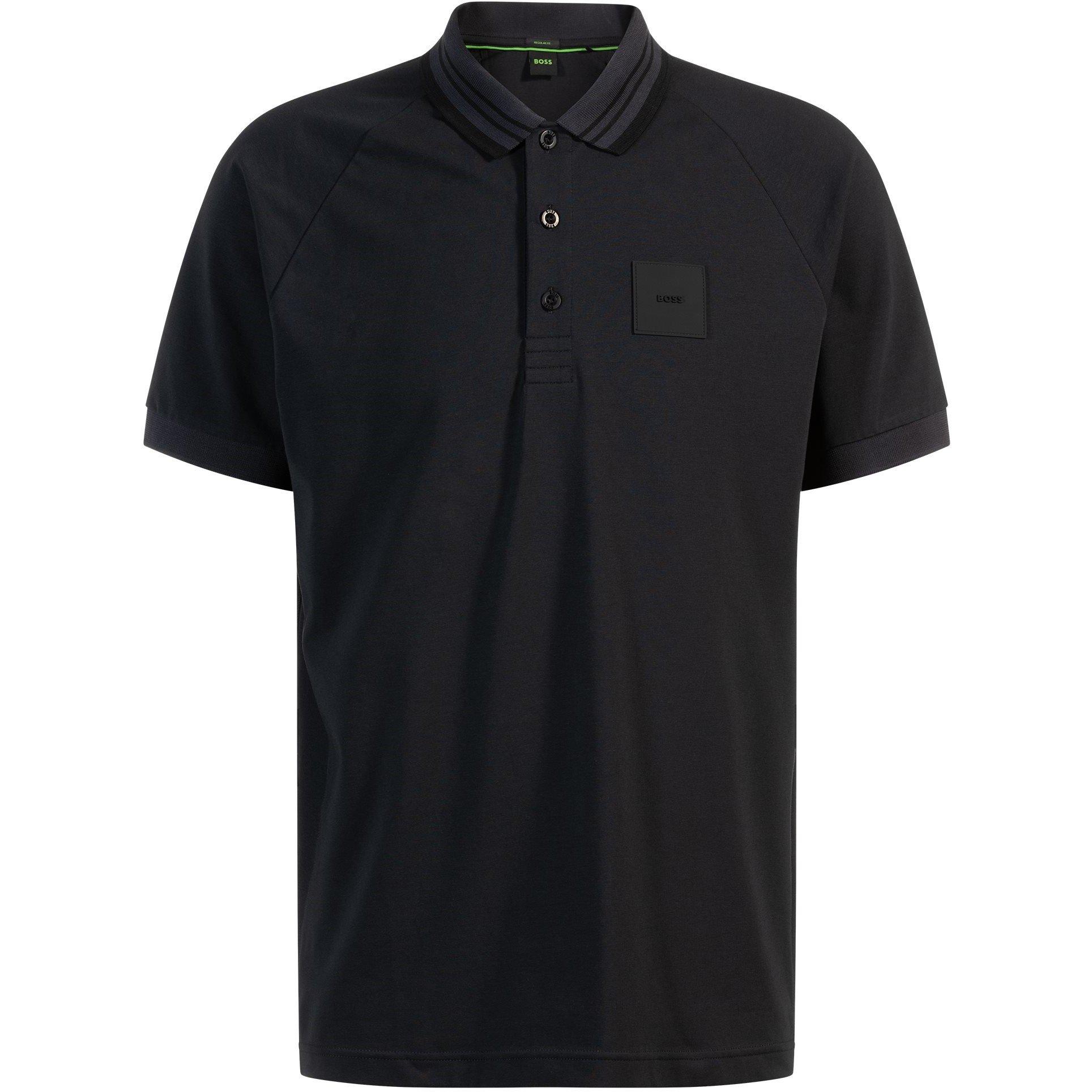 Boss Men's HBG Paddy Rib Polo Shirt, Sporty Sophistication - Dark Blue 402 - M