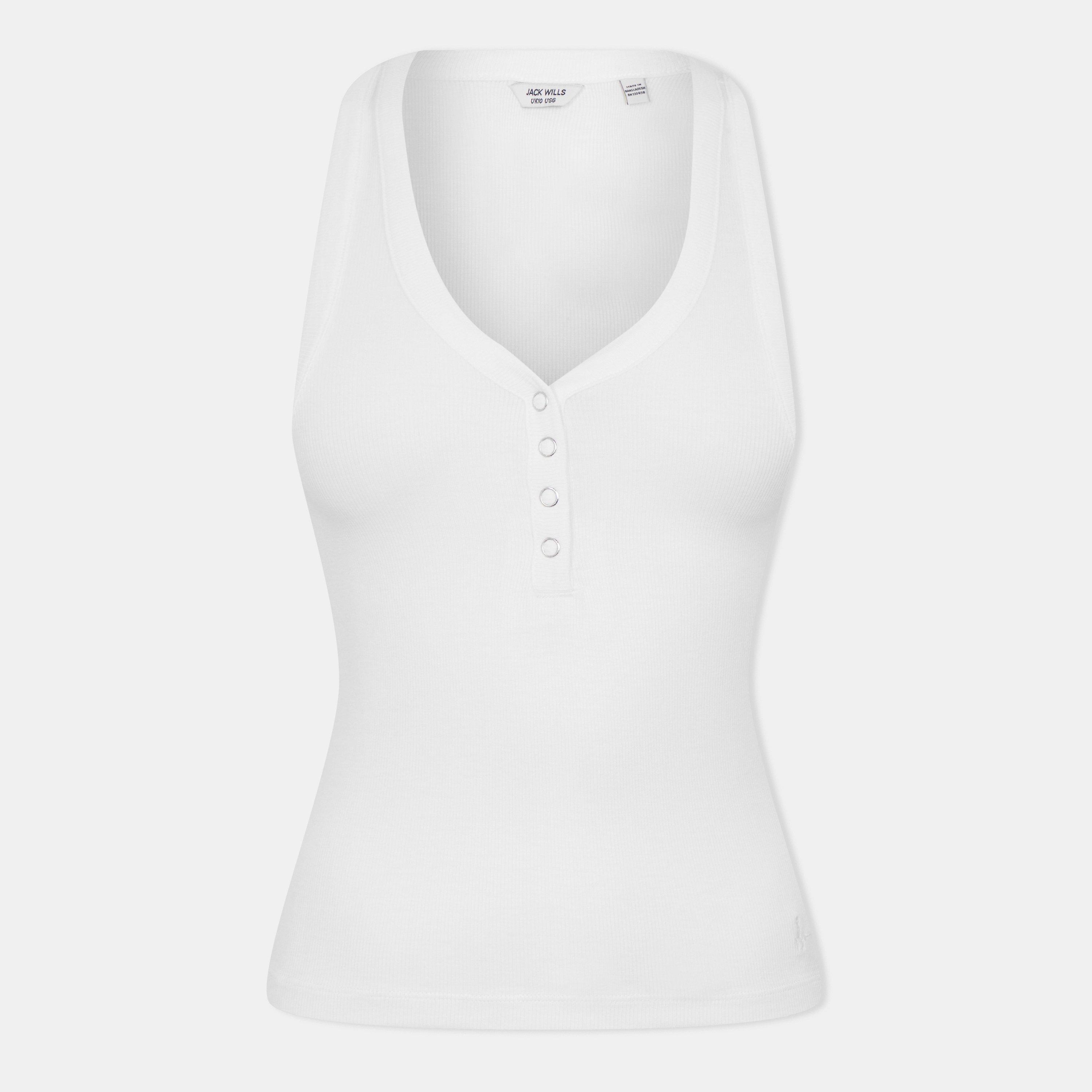 Blanc vintage - Jack Wills - Women's Short-Sleeve Polo Shirt - 1