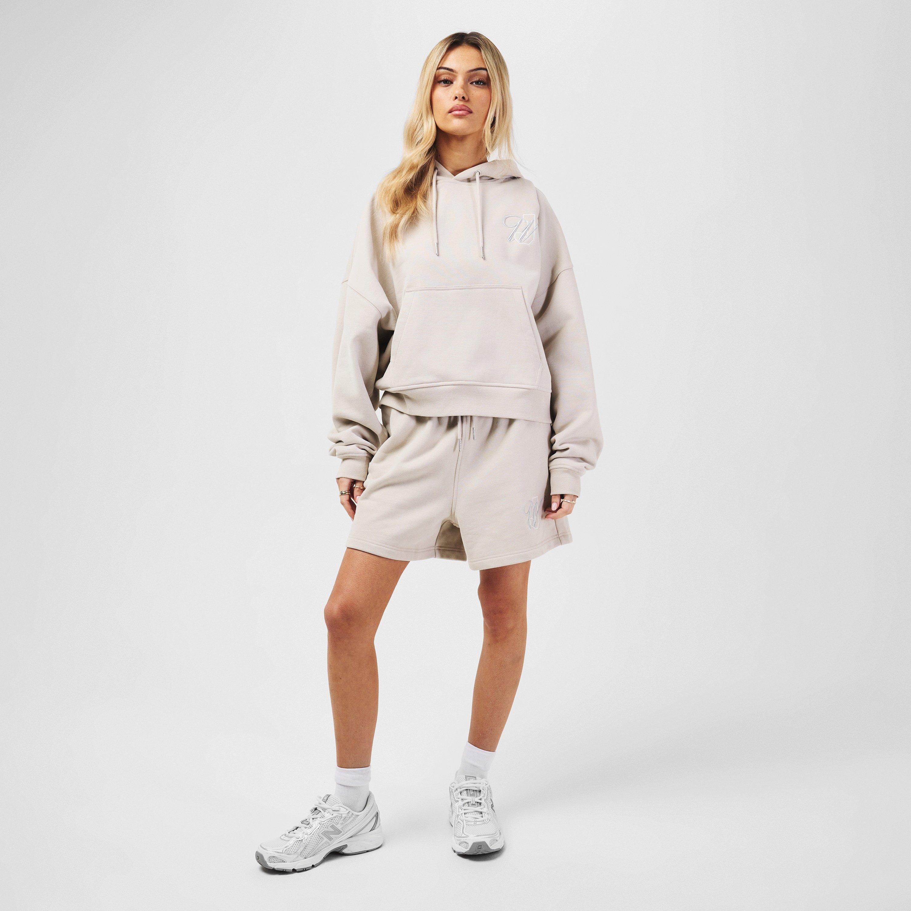 Stone - Jack Wills - Fleece Jogger Shorts - 6