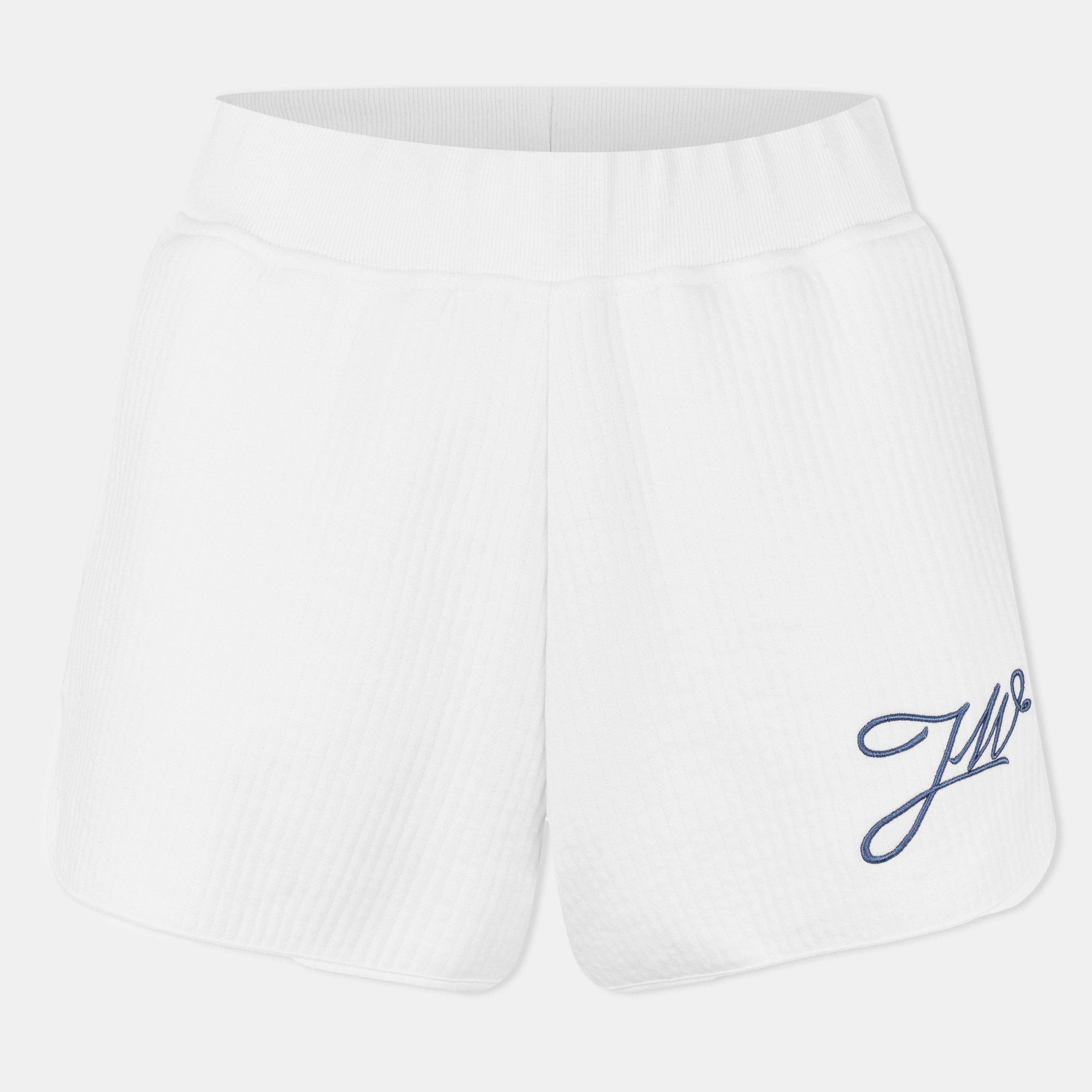 Vintage White - Jack Wills - Women's Fleece Jogger Shorts - 1
