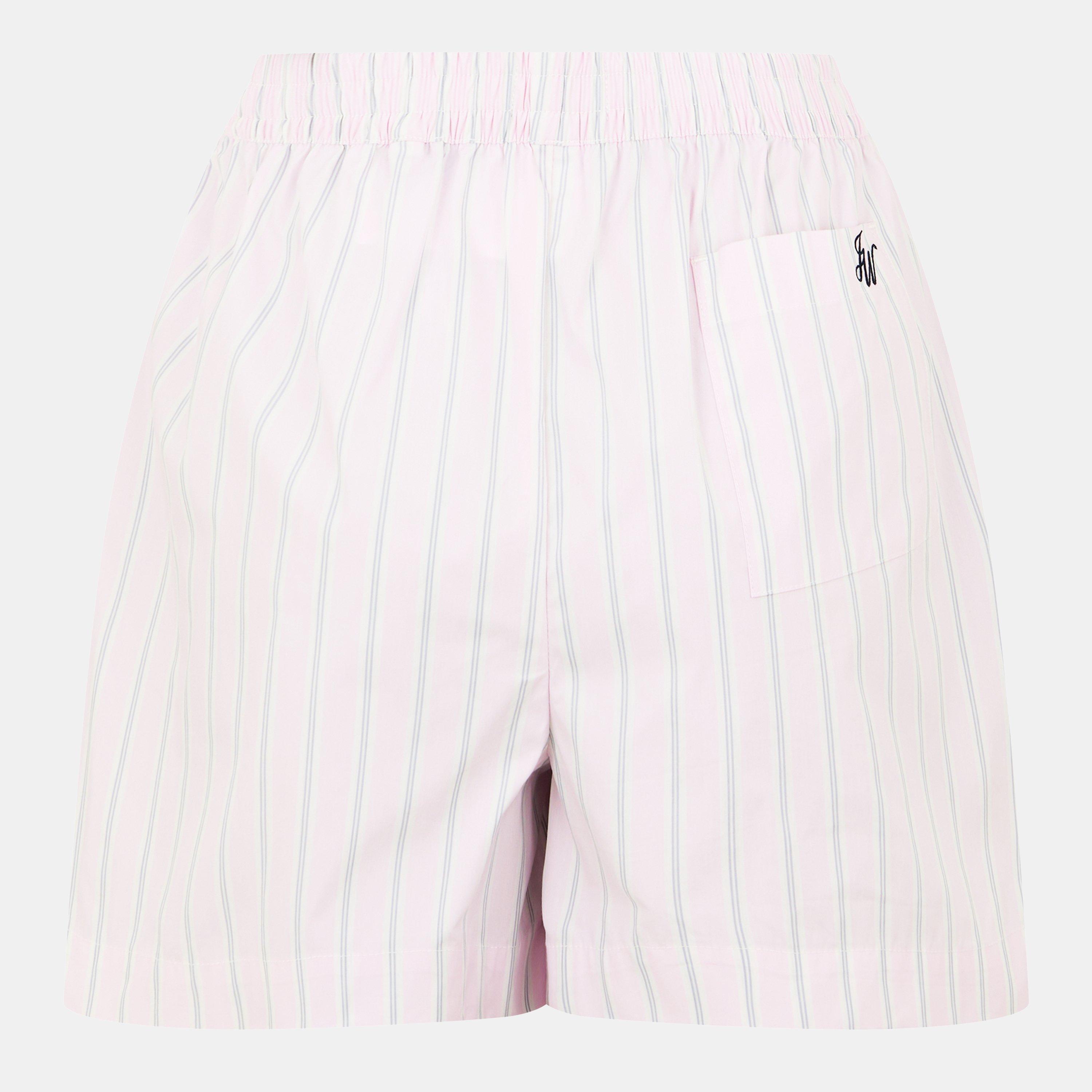 Rosa Streifen - Jack Wills - Poplin Woven Tracksuit Shorts - 2