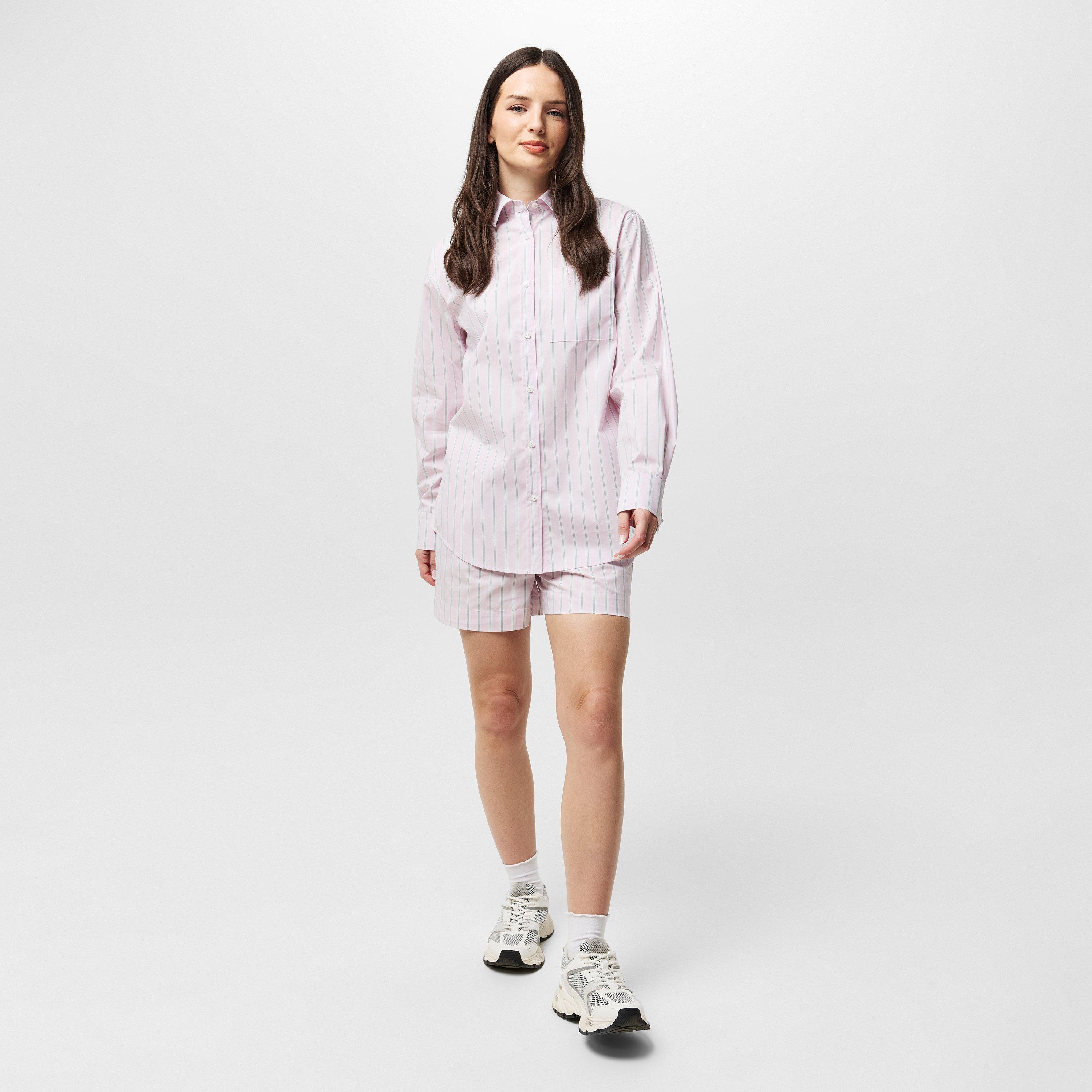 Rosa Streifen - Jack Wills - Poplin Woven Tracksuit Shorts - 4