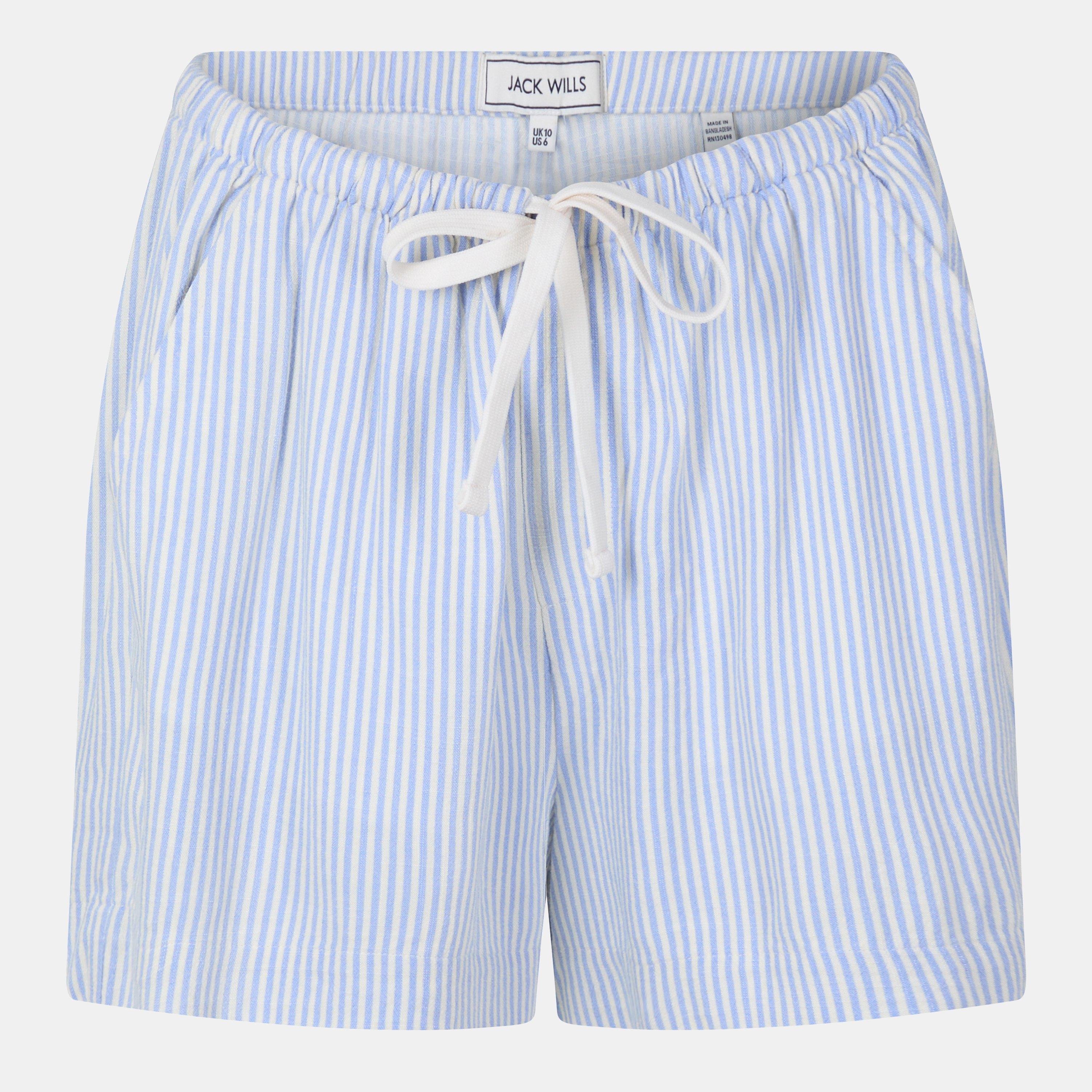 Blue Stripe - Jack Wills - Linen Shorts - 1