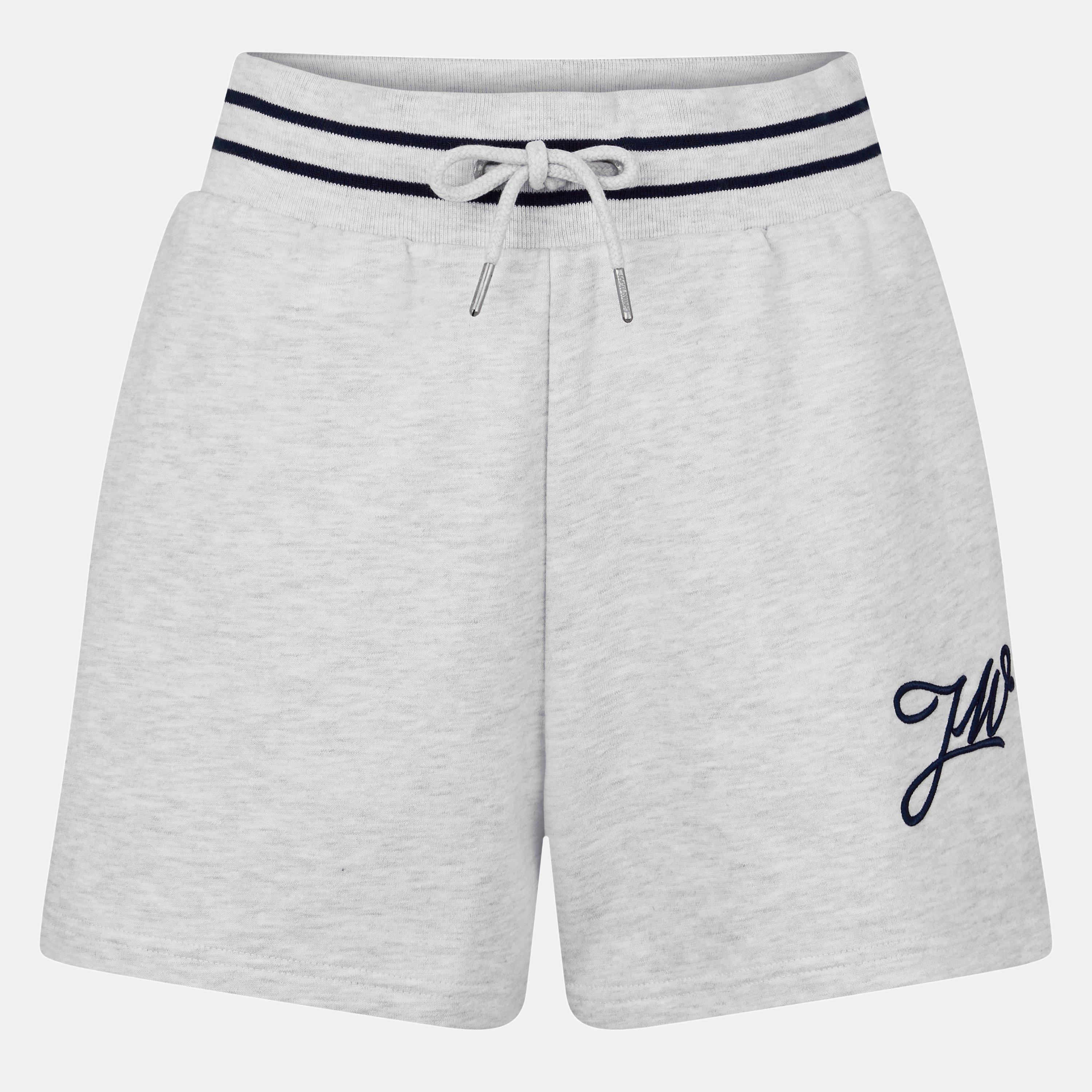 Lys lyng - Jack Wills - Women's JW Sport Stripe Fleece Jogger Shorts - 1