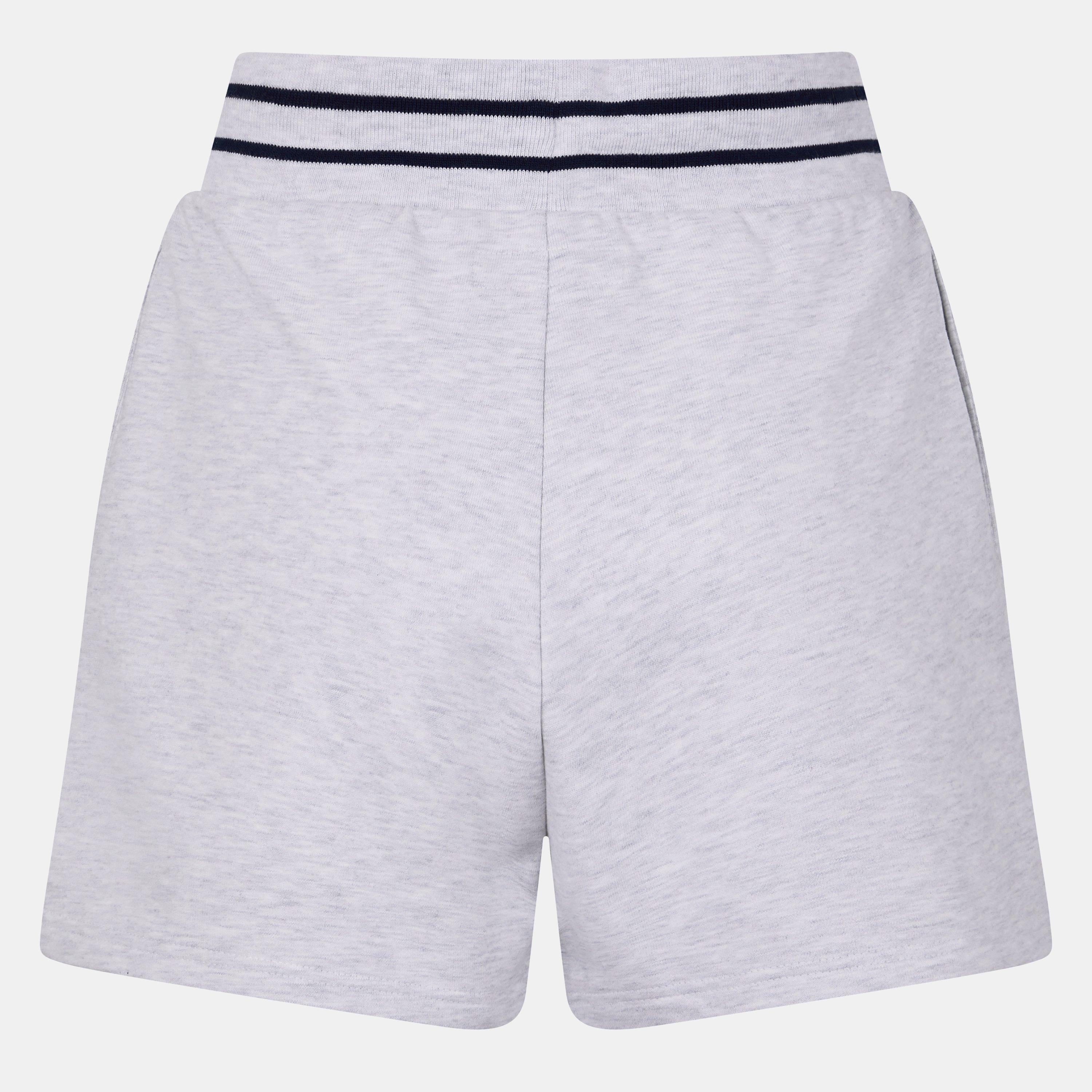 Light Heather - Jack Wills - JW Sport Stripe Fleece Jogger Shorts - 2