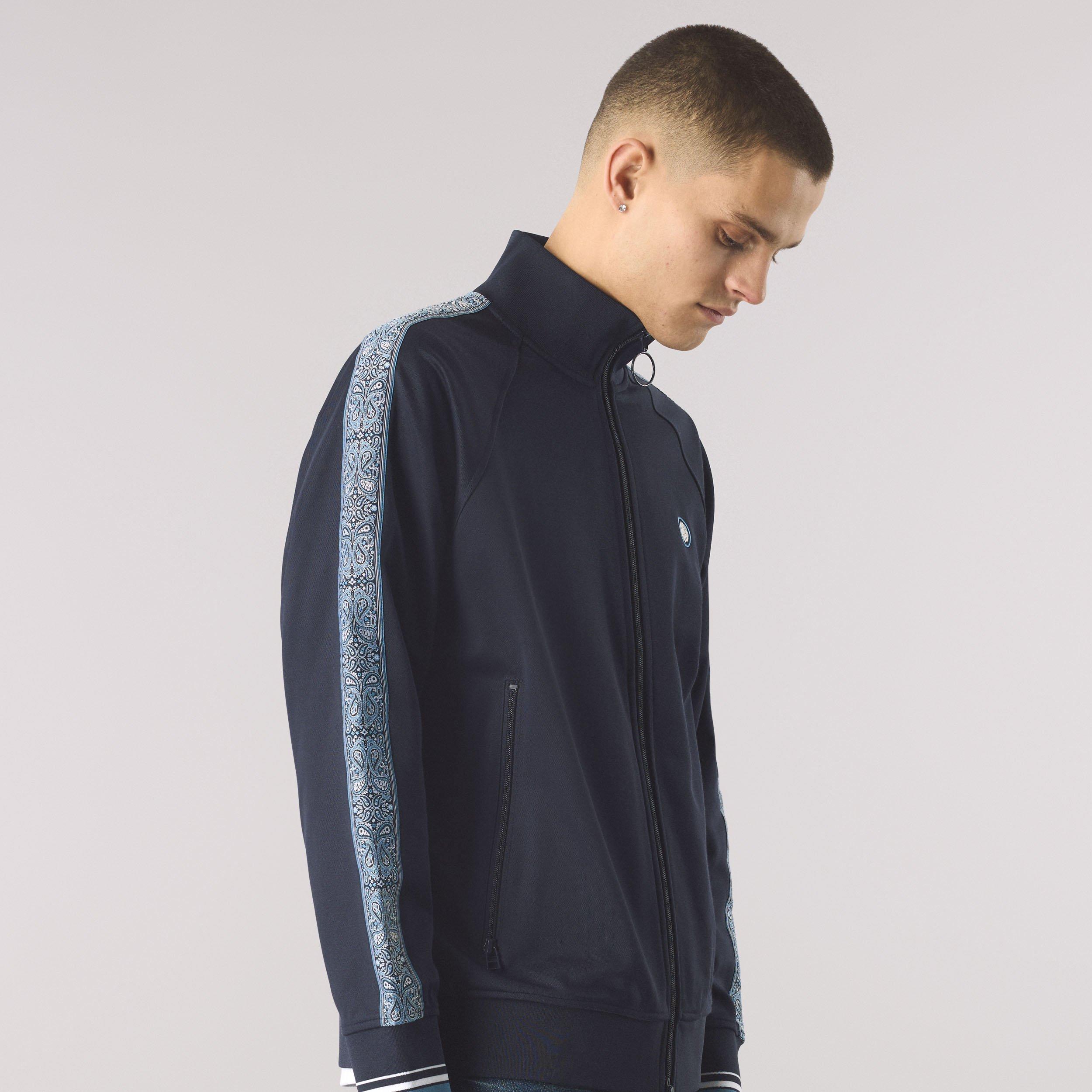 Navy - Pretty Green - Men's Eclipse Tracksuit Top - 3