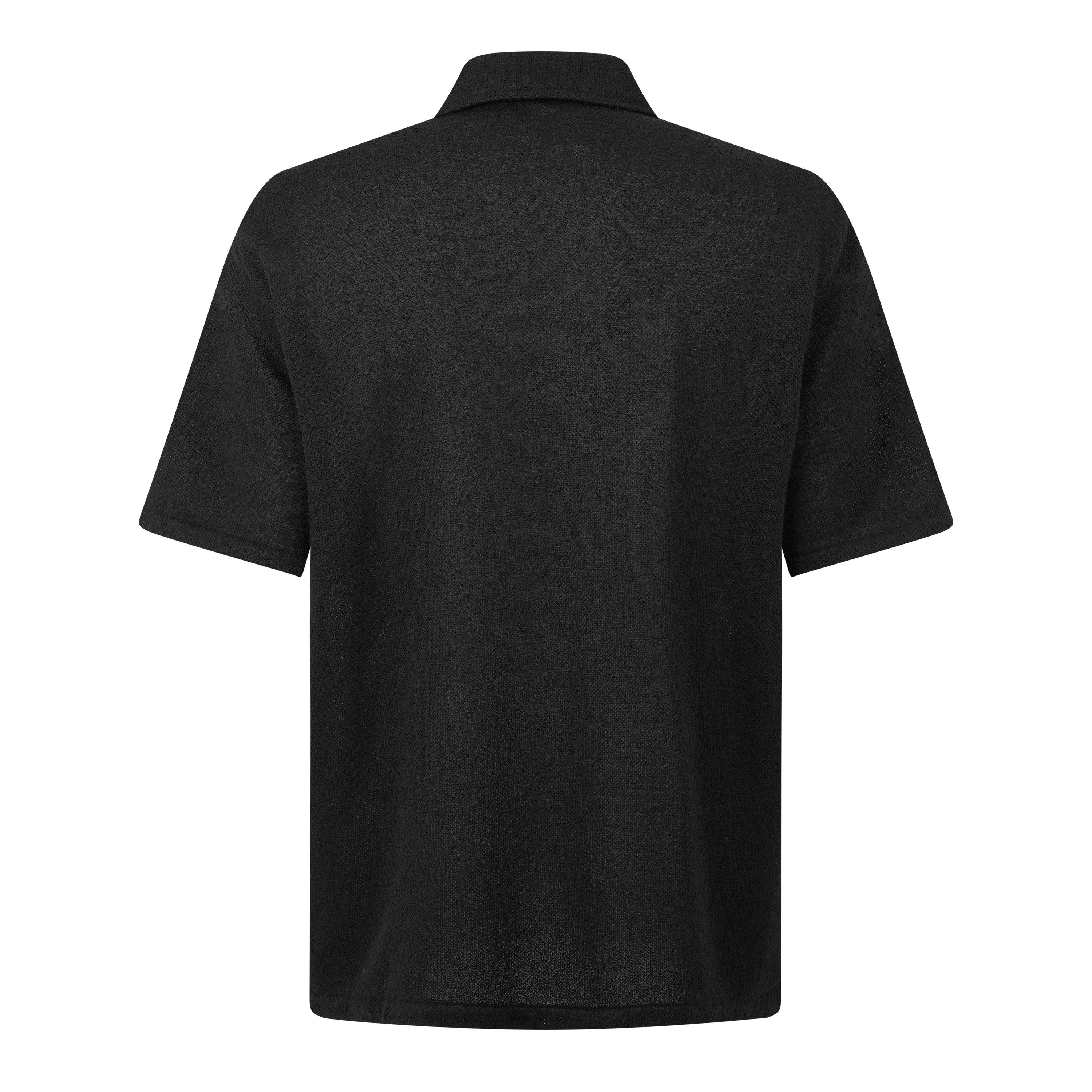 Blk Boucle - Our Legacy - Men's Short Sleeve Plain Shirt - 2