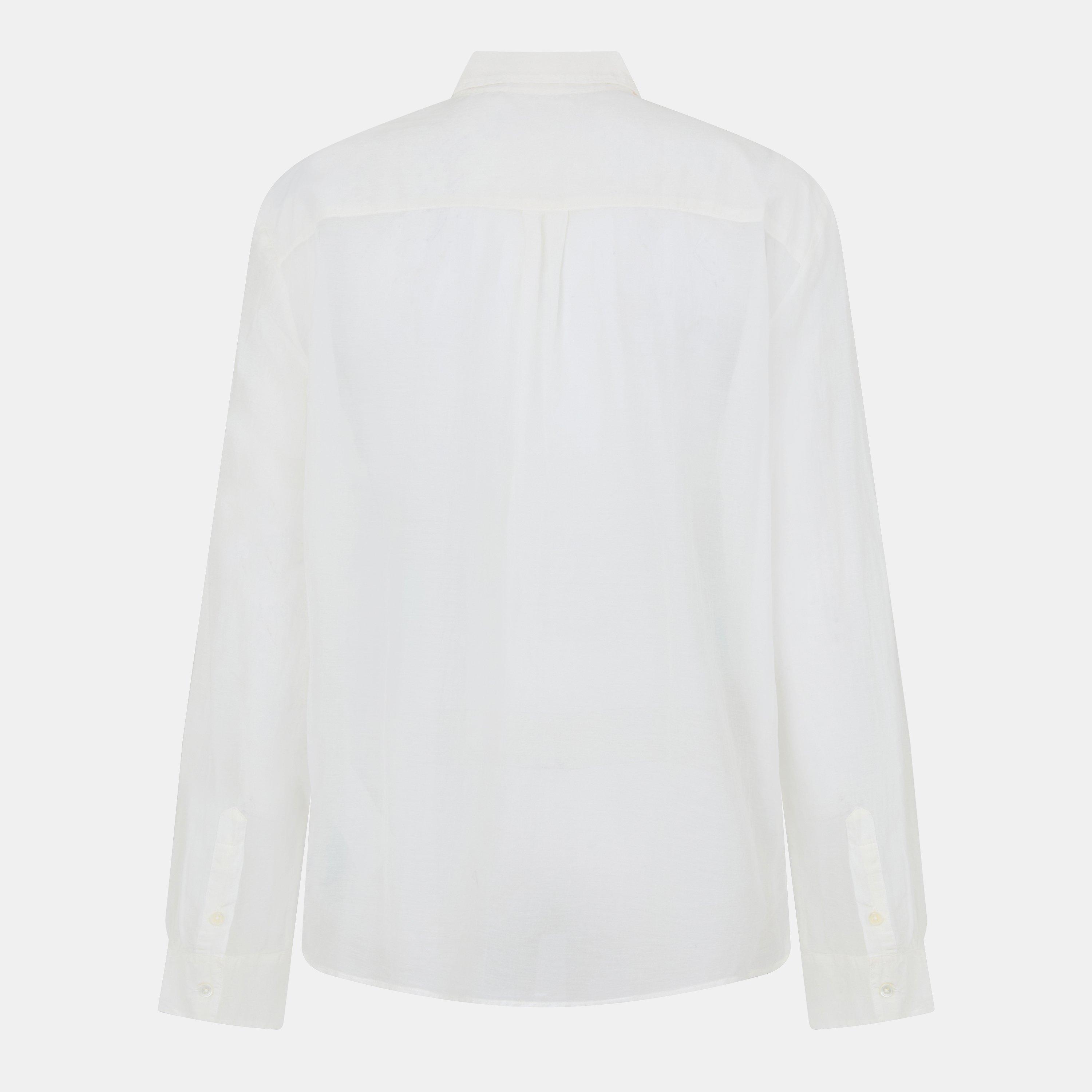 Sea View Wht - Our Legacy - Men's Patterned Long Sleeve Shirt - 2