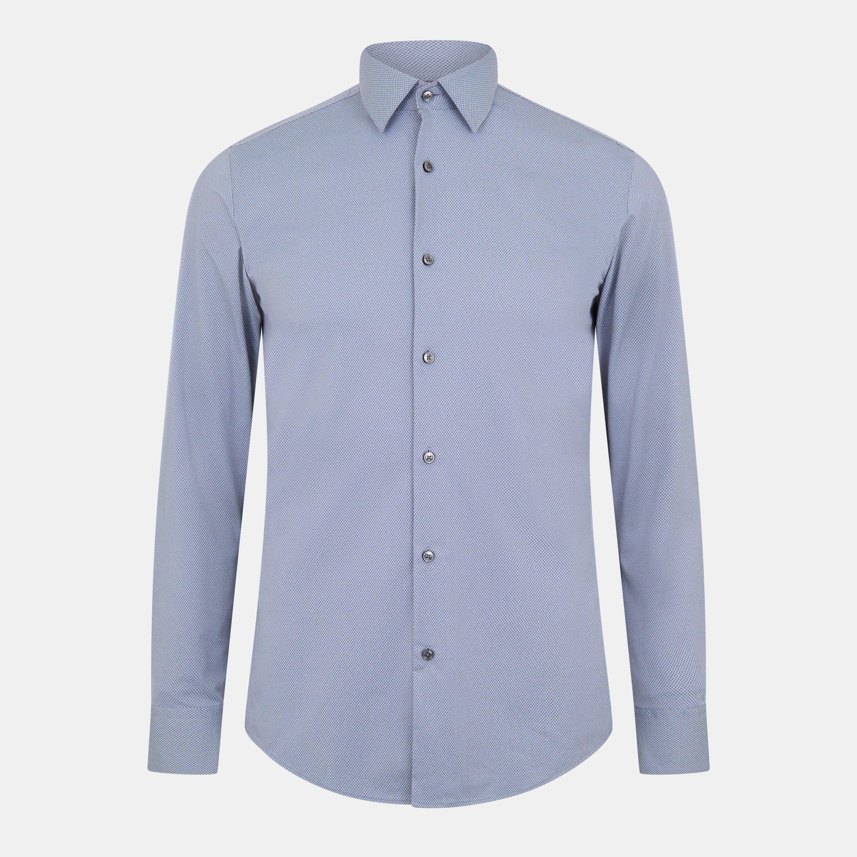 Dark Blue 404 - Boss - Men's PHANK Long Sleeve Shirt - 1