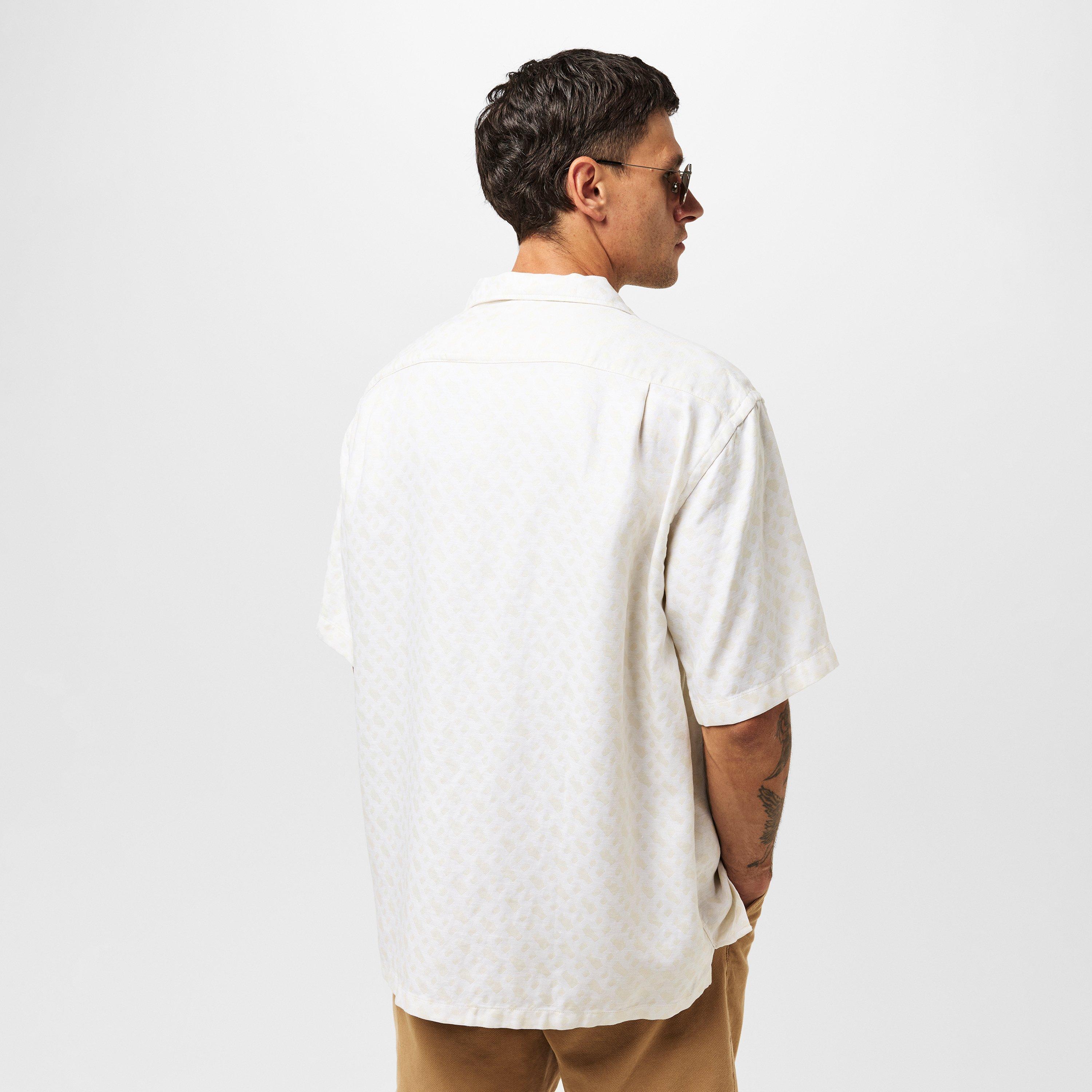 Open White 131 - Boss - Men's HBB C LARS Plain Short-Sleeve Shirt - 4