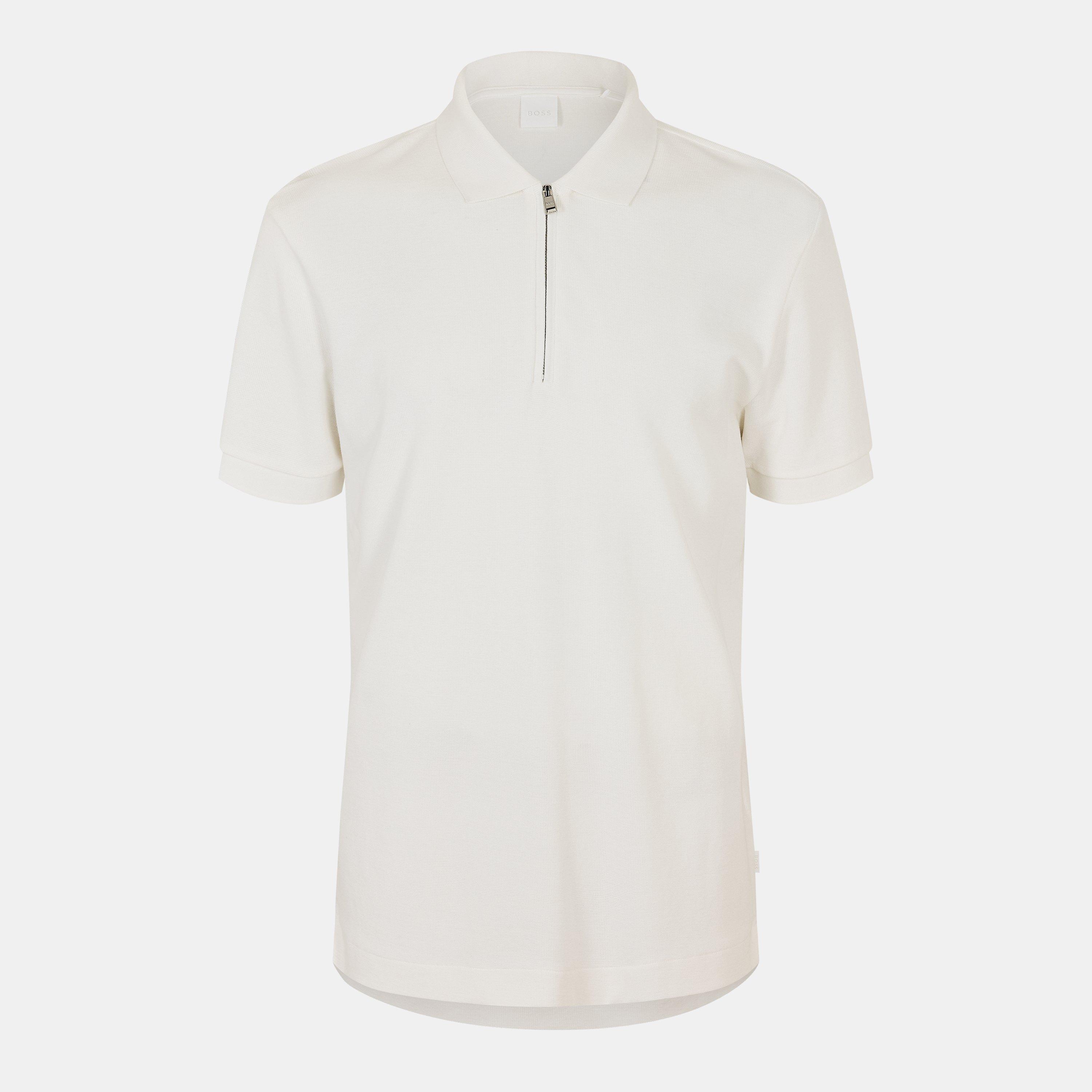 White 100 - Boss - Men's HParas Short-Sleeve Polo Shirt - 1