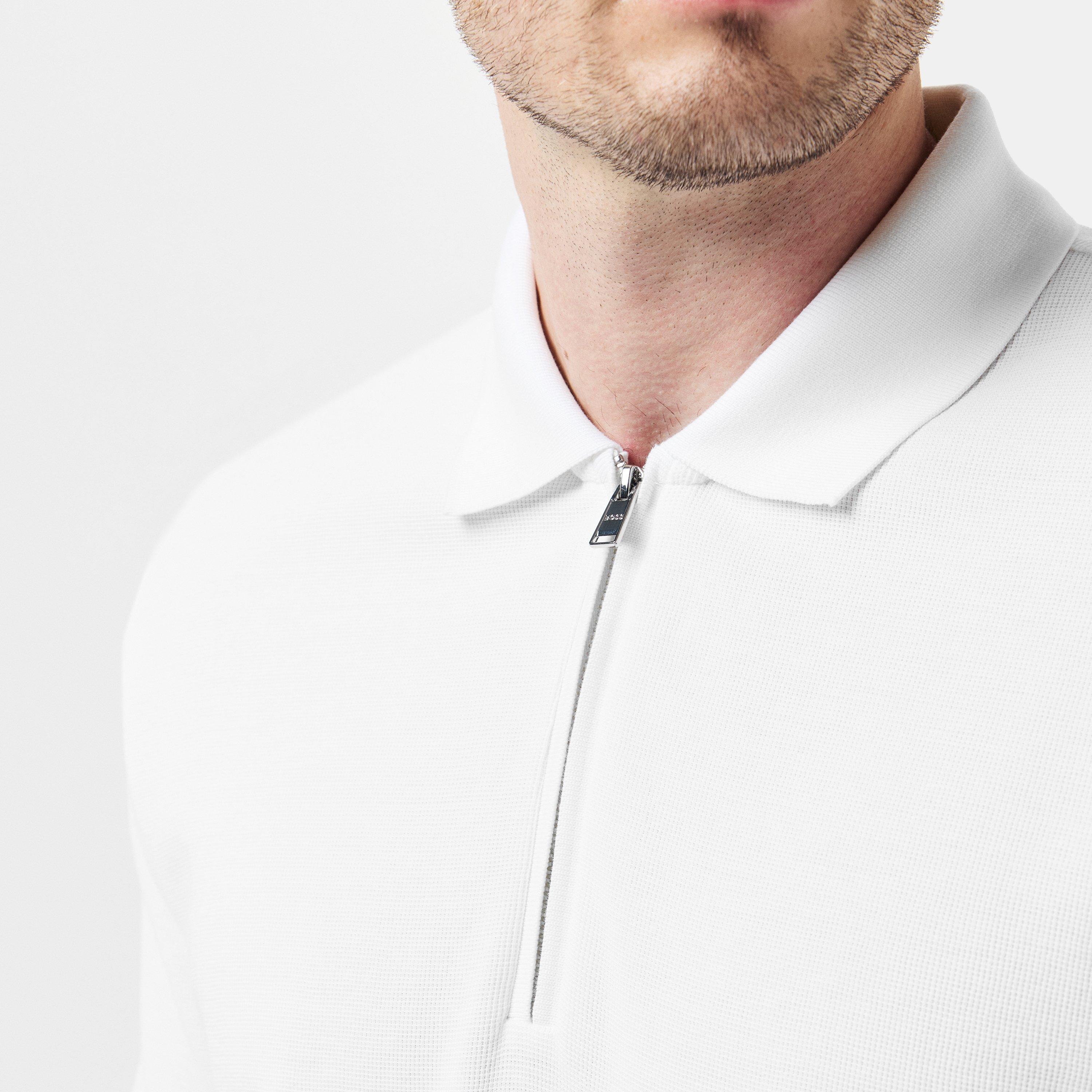 White 100 - Boss - Men's HParas Short-Sleeve Polo Shirt - 5