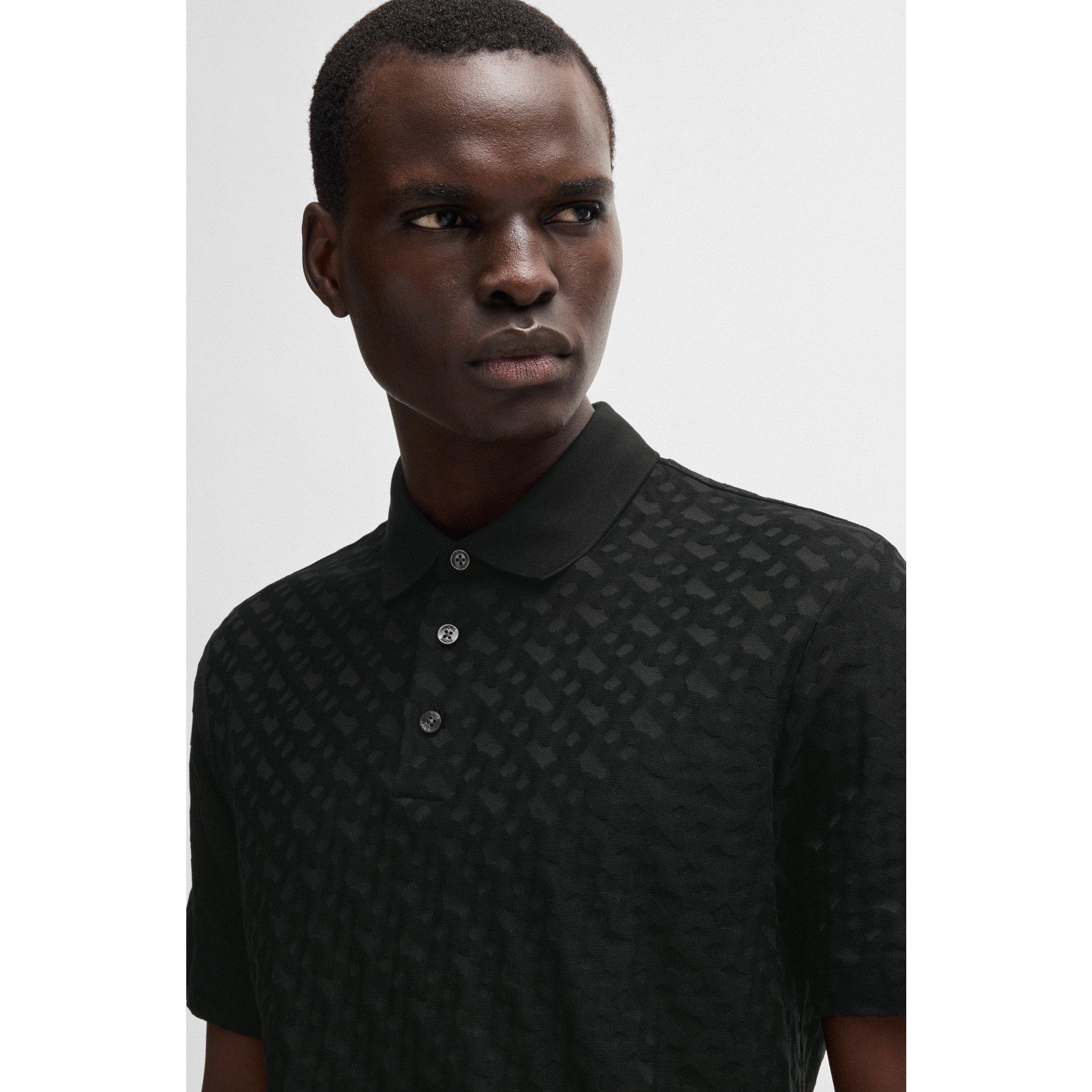 Black 001 - Boss - Men's HBB HPack Short-Sleeve Polo Shirt - 4