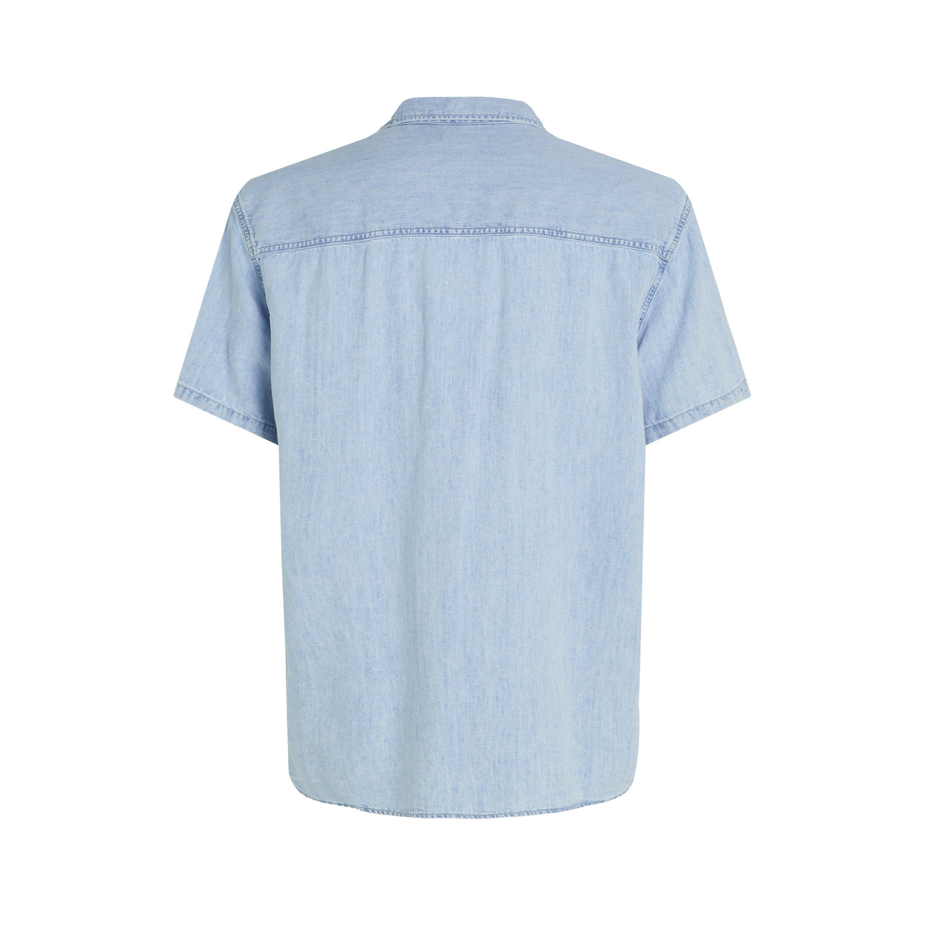 Denim Light - Calvin Klein Jeans - Men's Short-Sleeve Plain Shirt - 6