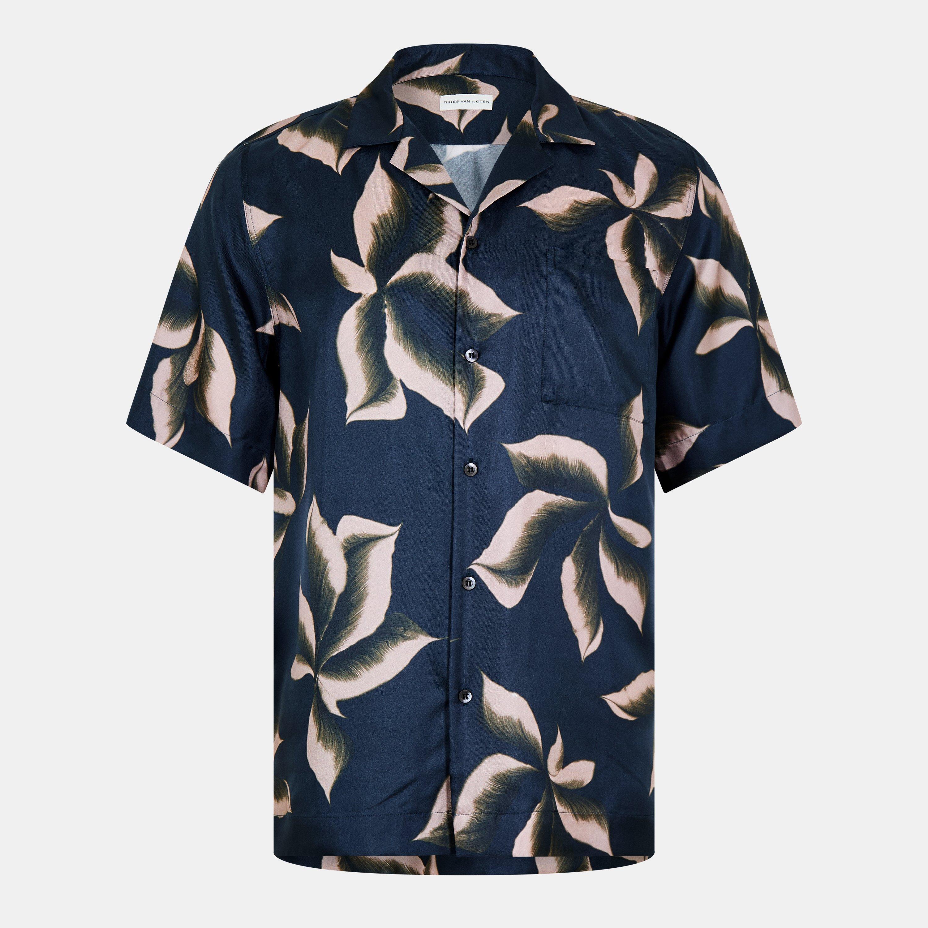 Dark Navy - Dries Van Noten - Carlton Shirt - 1