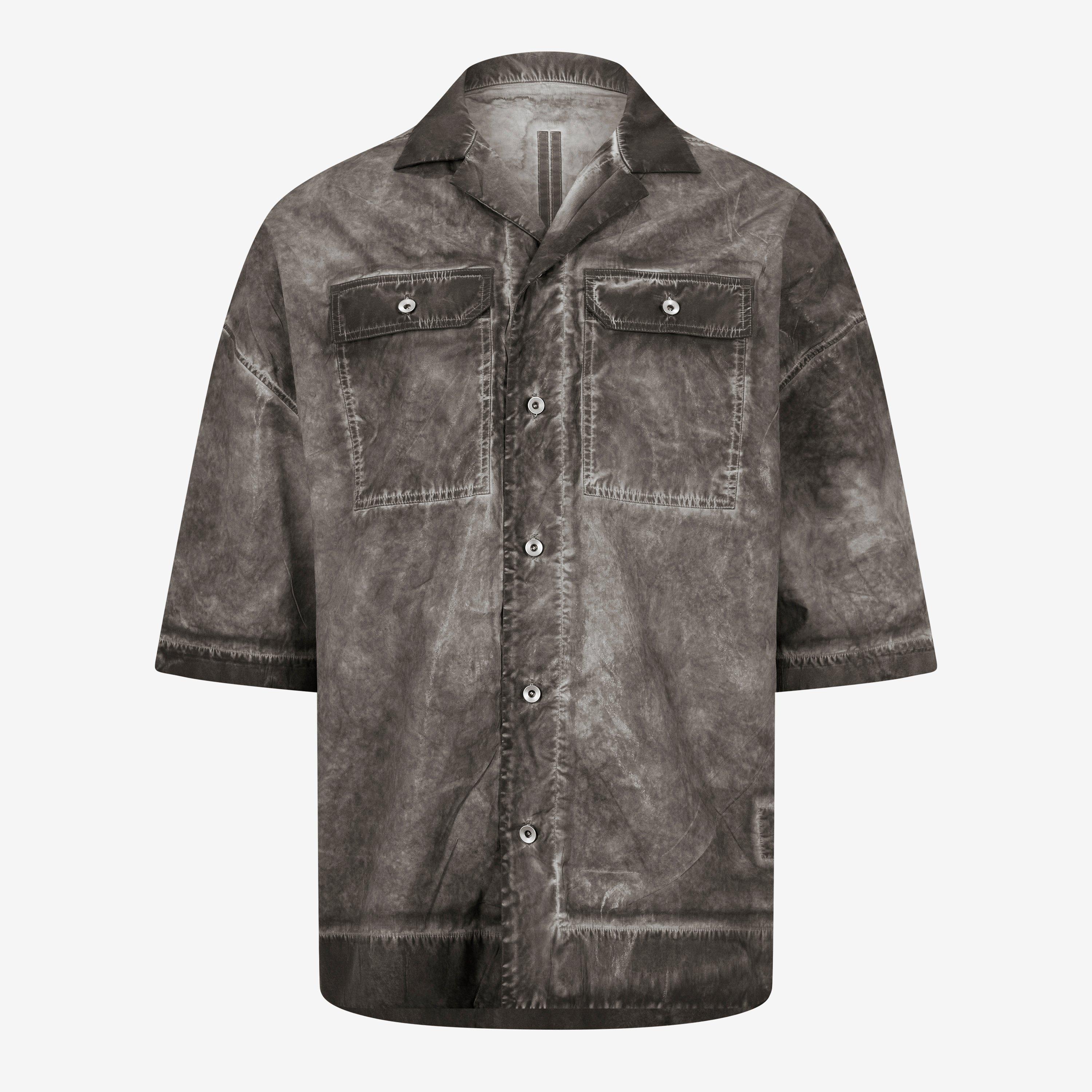 Darkdust 78 - Rick Owens Drkshdw - Magnum Short Sleeved Shirt - 1