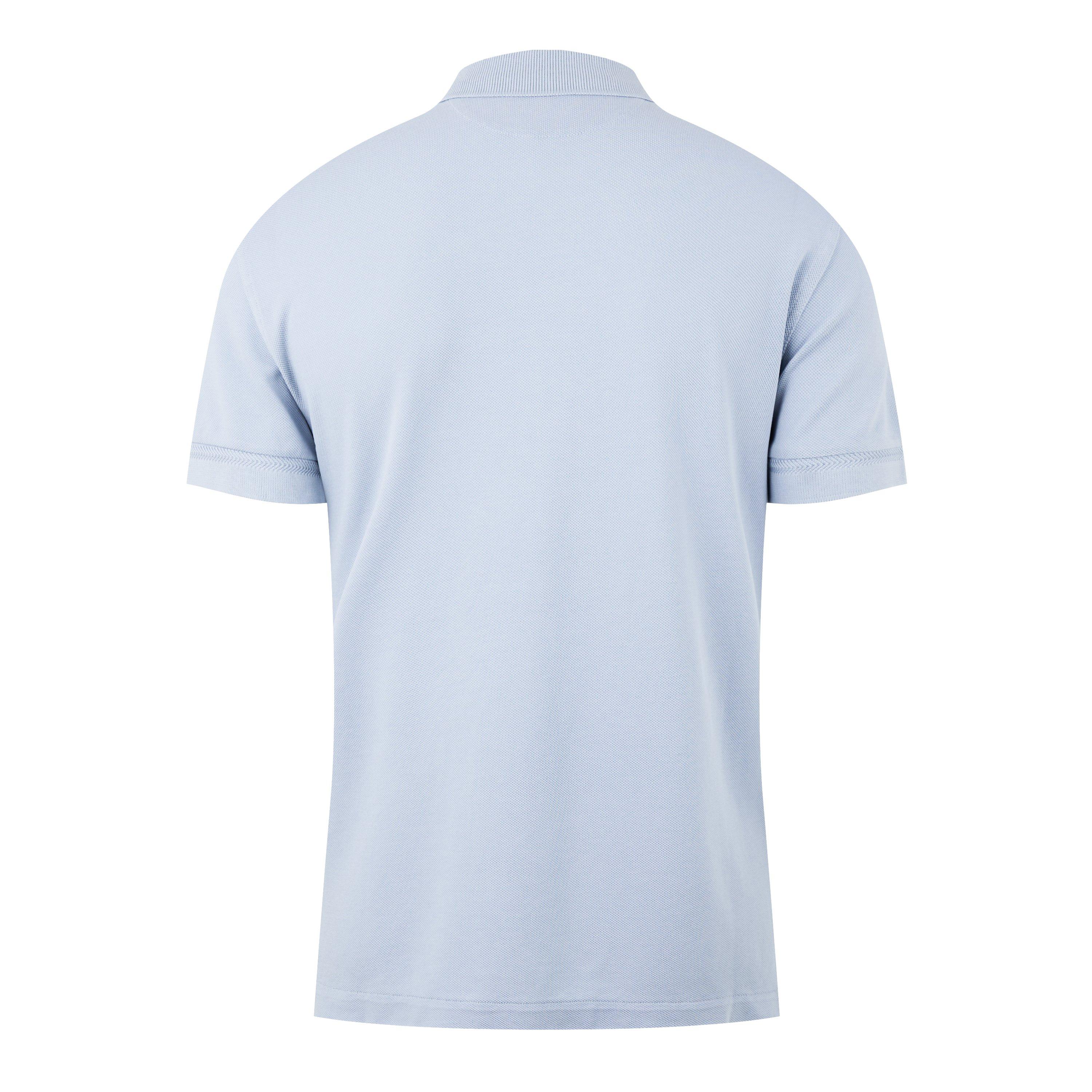 Arctic Blue - Tom Ford - Men's Piquet Short Sleeve Polo Shirt - 6