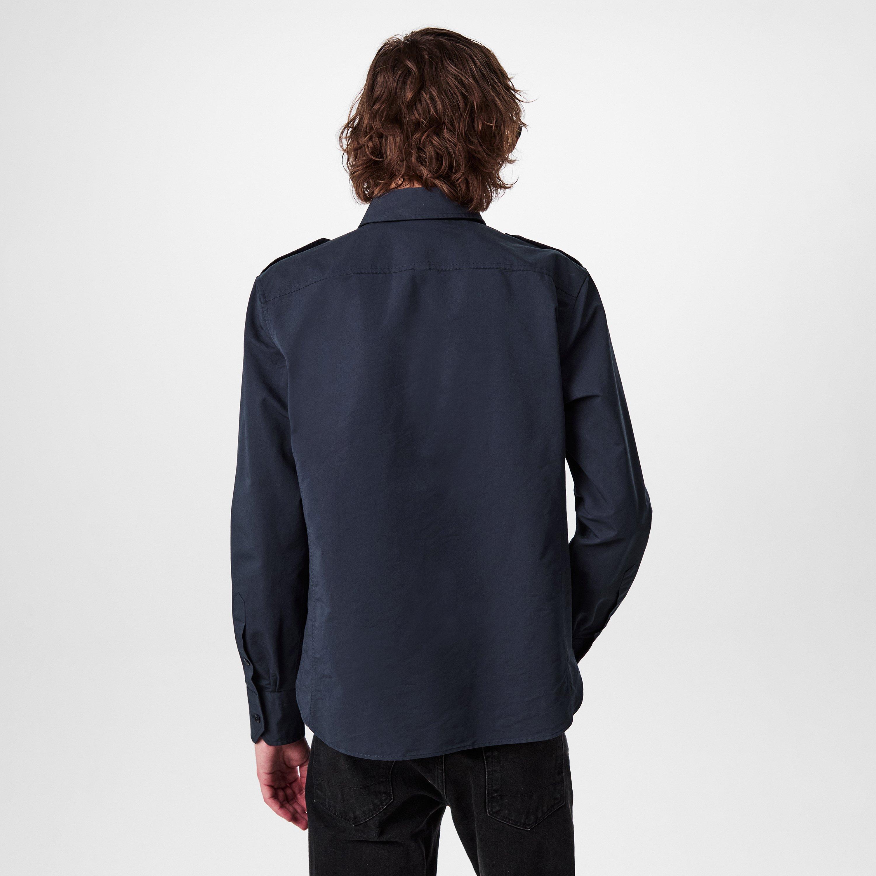 Navy - Tom Ford - Western Shirt - 4