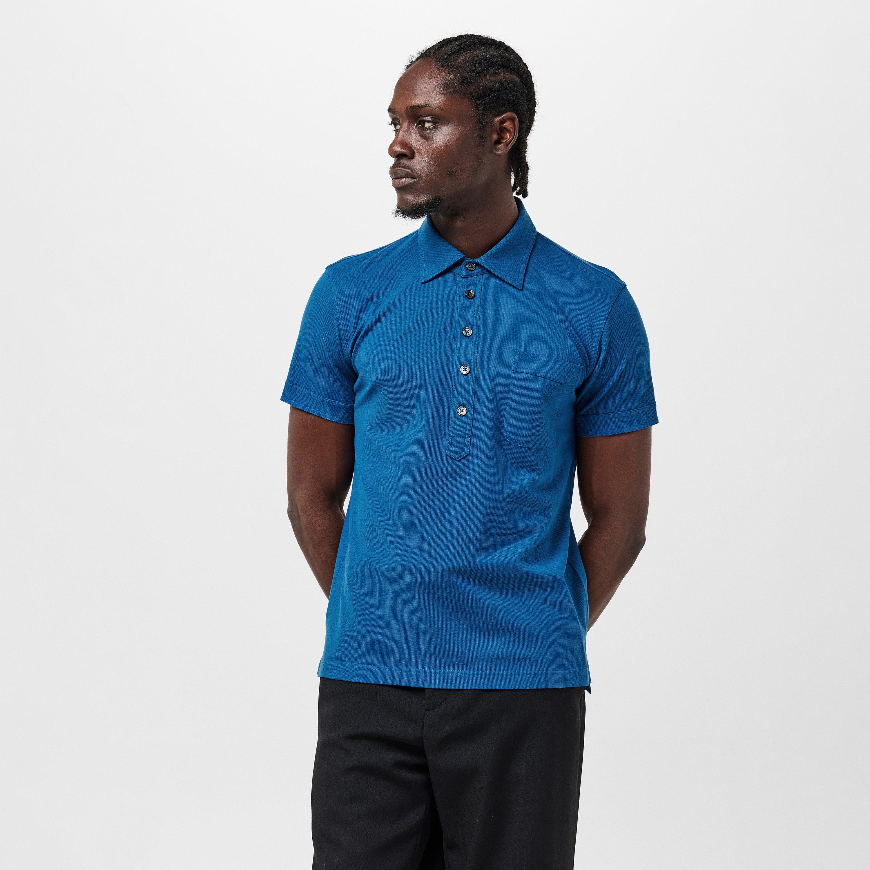 Tom Ford Men's Short Sleeve Tailored Fit Polo Shirt | Cruise Fashion