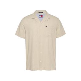 Tommy Jeans TJM LINEN BLEND CAMP SS EXT