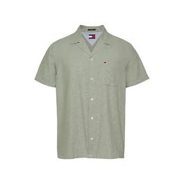 Tommy Jeans TJM LINEN BLEND CAMP SS EXT