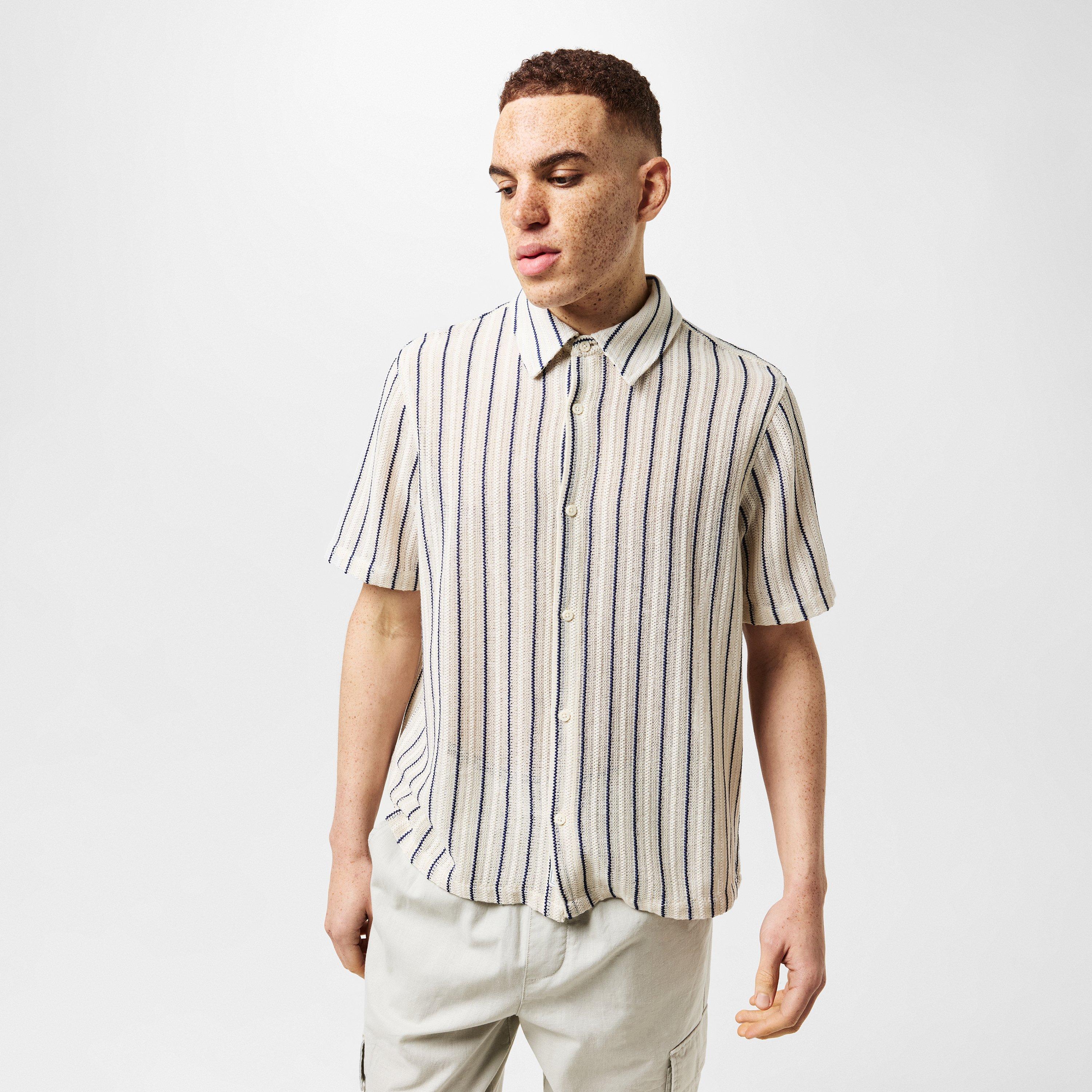 Branco Osso - Jack Wills - Short-Sleeve Plain Shirt - 3