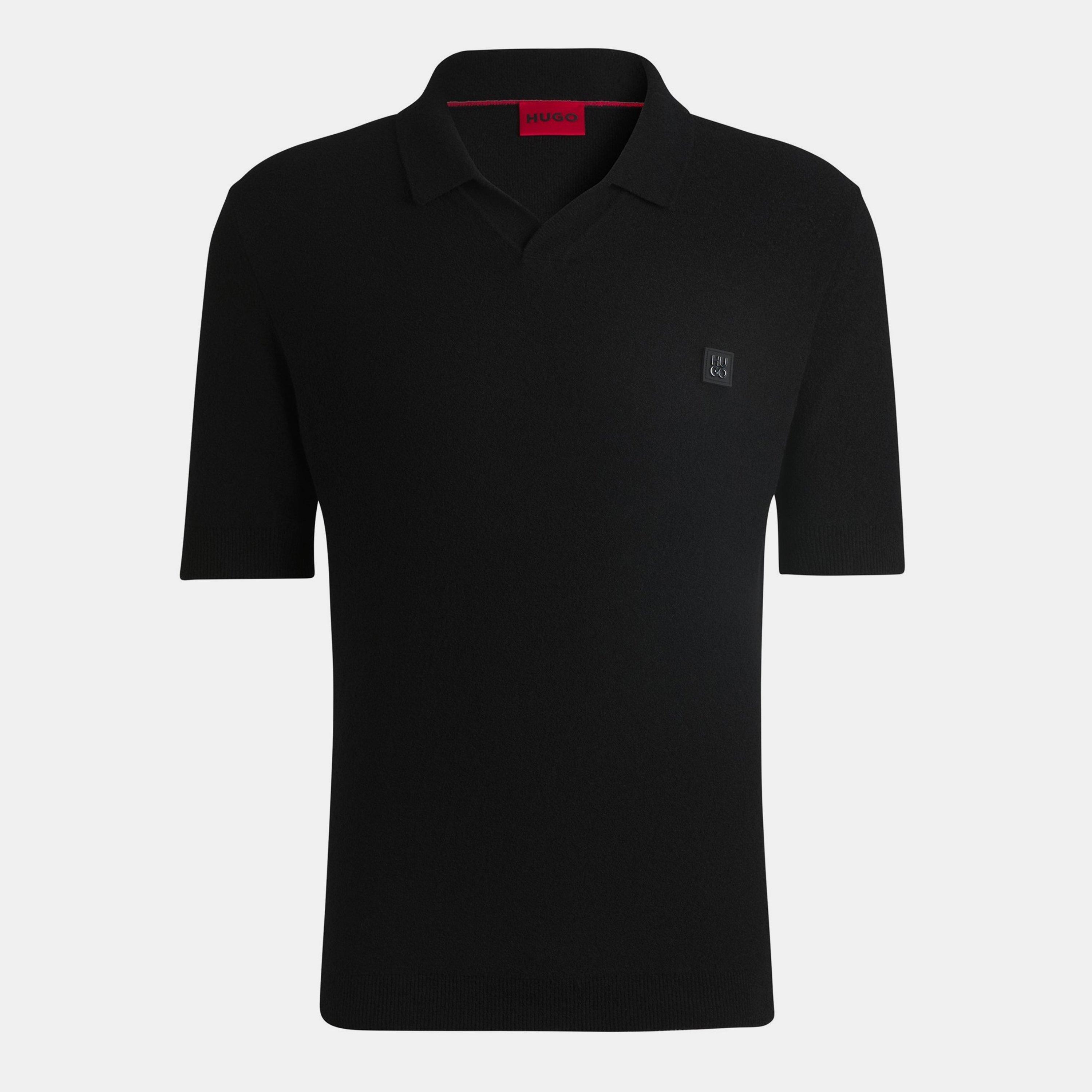 Black 001 - Hugo - Men's Short-Sleeve Polo Shirt - 1