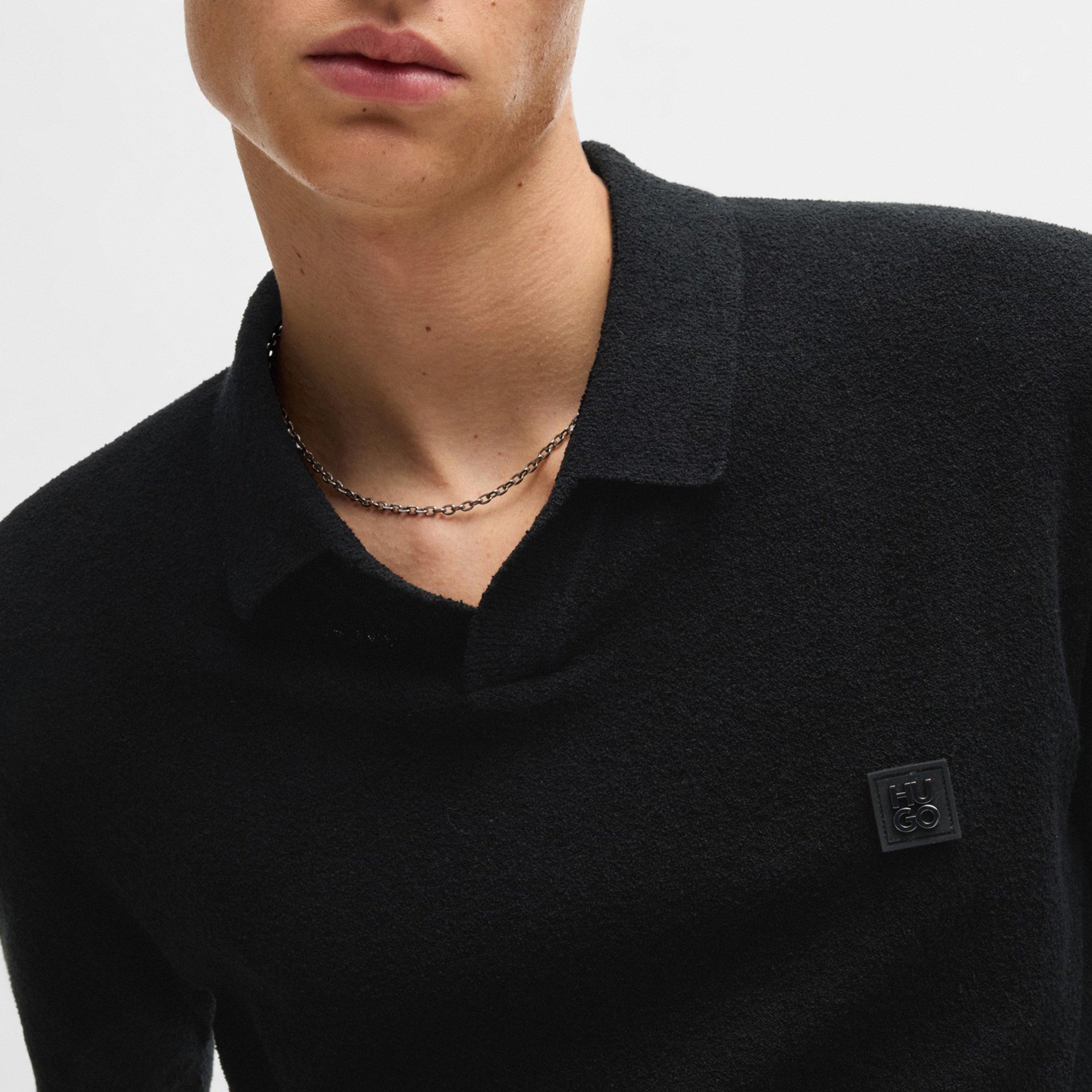 Black 001 - Hugo - Men's Short-Sleeve Polo Shirt - 4