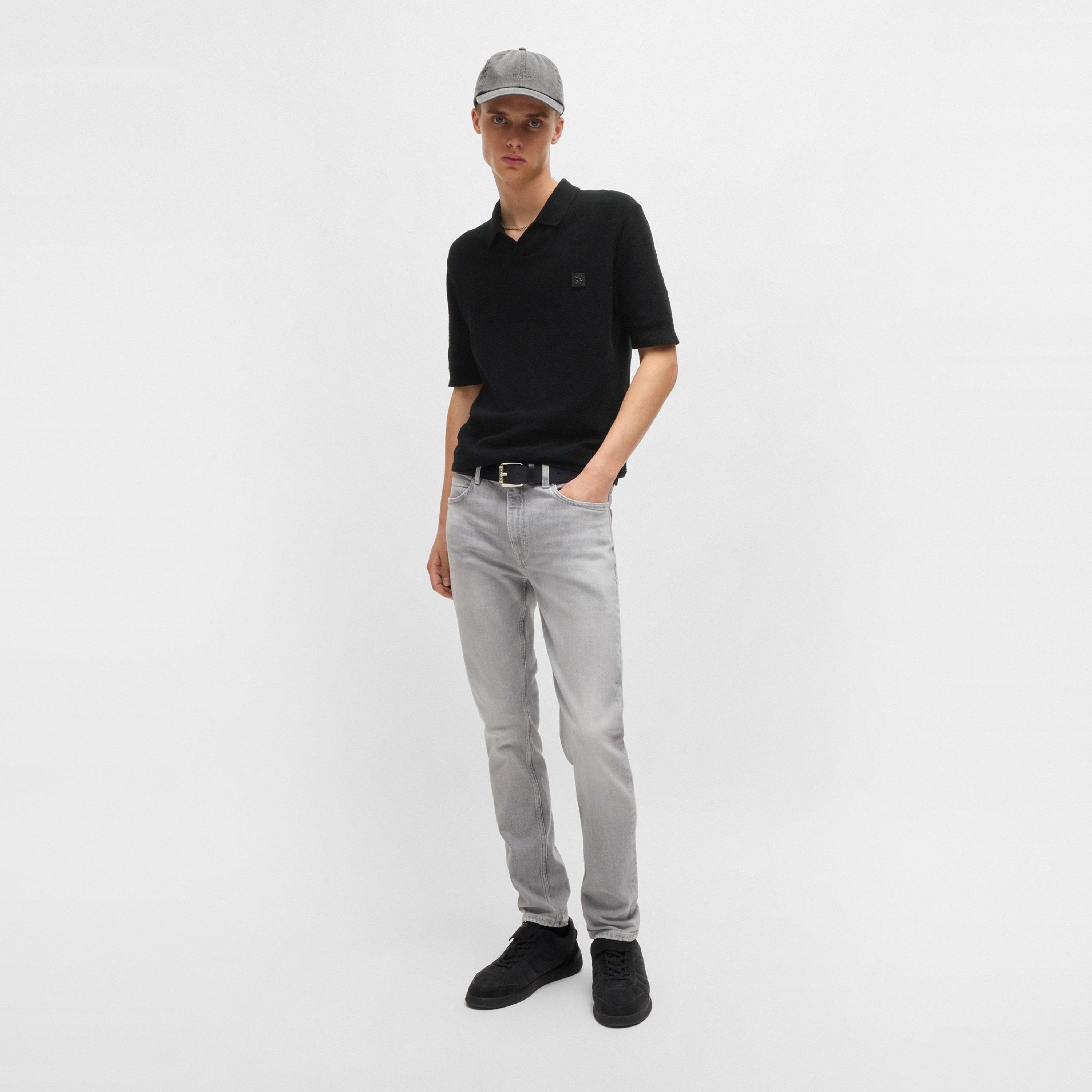 Black 001 - Hugo - Men's Short-Sleeve Polo Shirt - 5