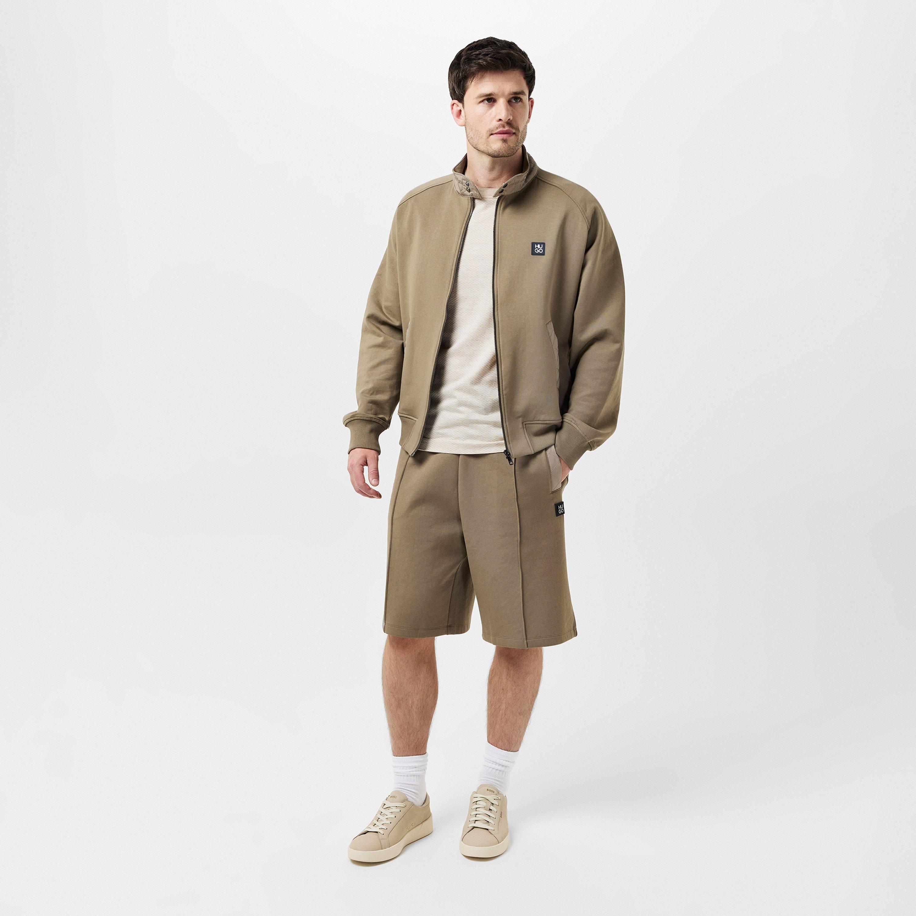 Med Brown 219 - Hugo - Men's Diwano Full-Zip Fleece - 3