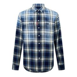 DSquared2 Dsquared2 D2 Washed Check Shirt