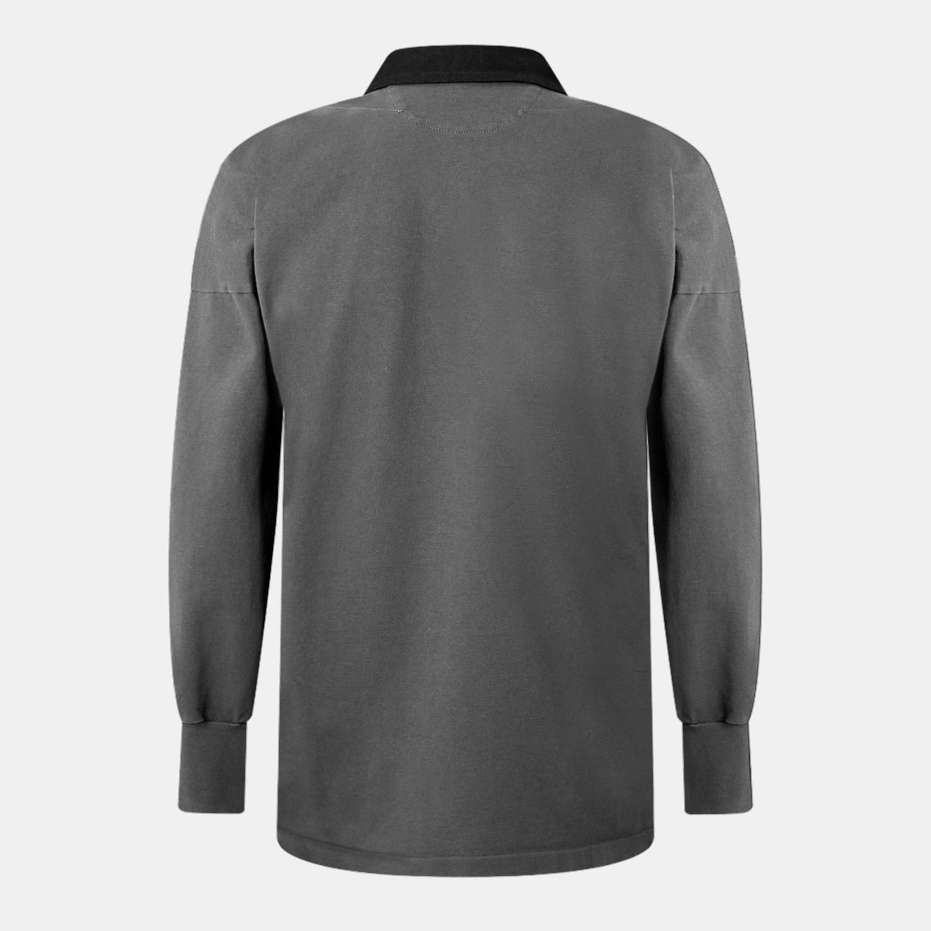 Anthracite - Maison Margiela - Men's Short Sleeve Polo Shirt - 2