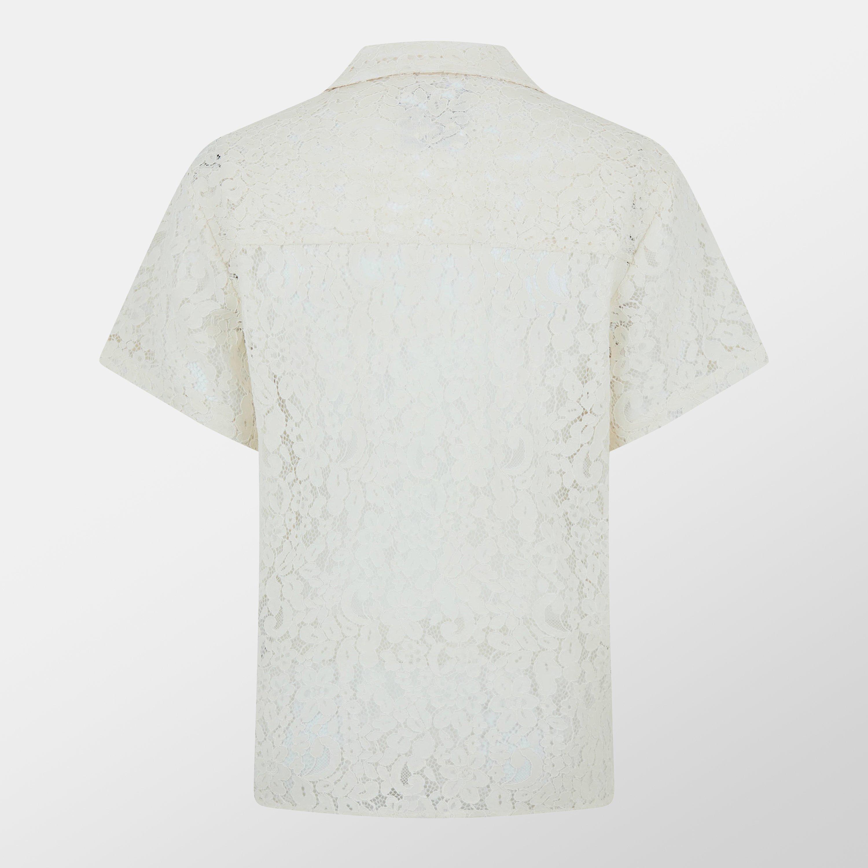 Cream - KidSuper Studios - Men's Short-Sleeve Patterned Shirt - 2