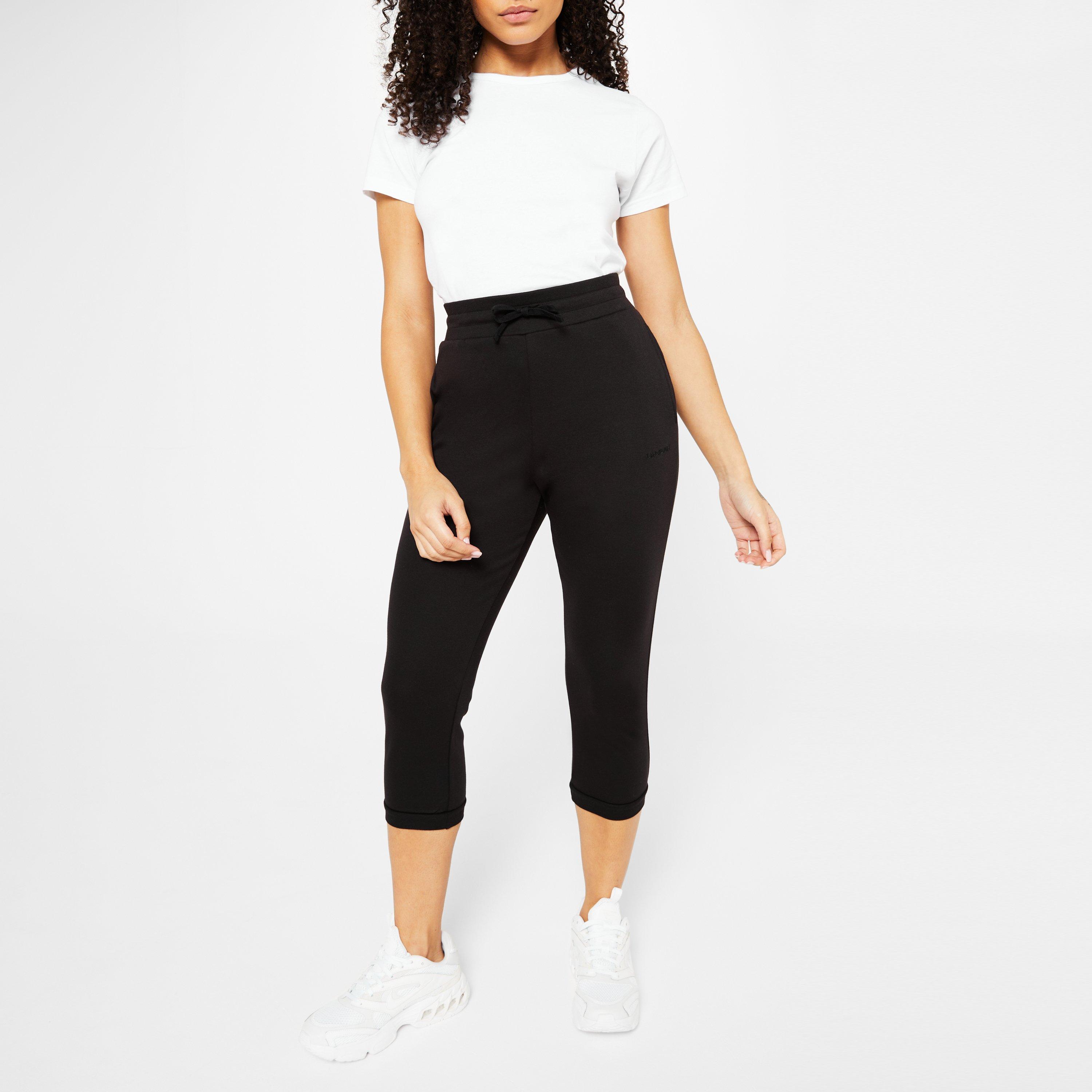 Three Quarter Pants La Gear Cropped Joggers 3/4 Length Trousers