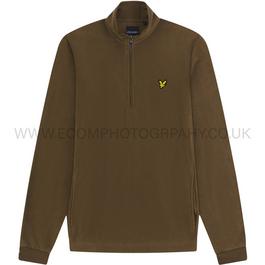 Lyle and Scott Fleece Quarter Zip Top