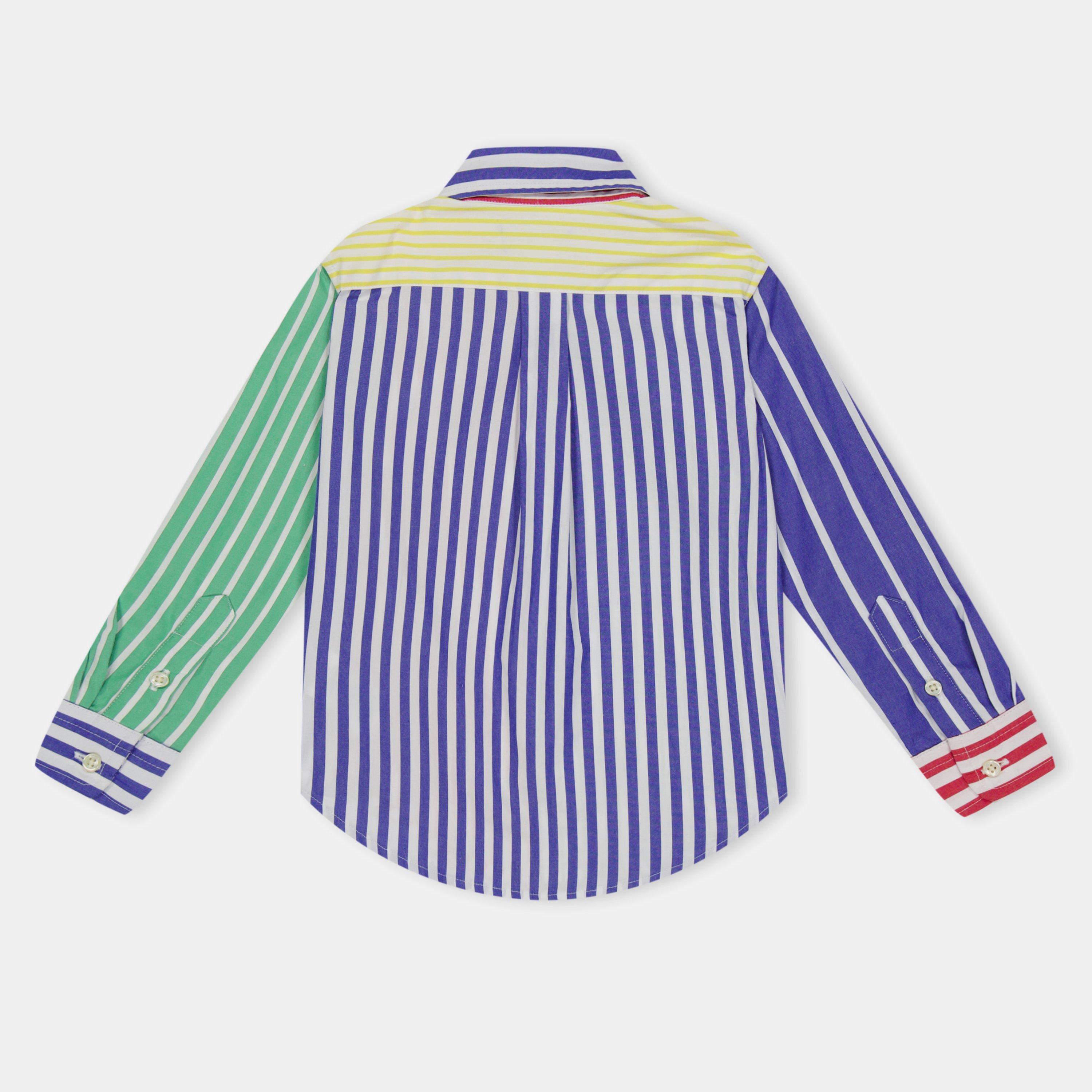 Polo Ralph Lauren | Long Sleeve Multi-Coloured Striped Shirt