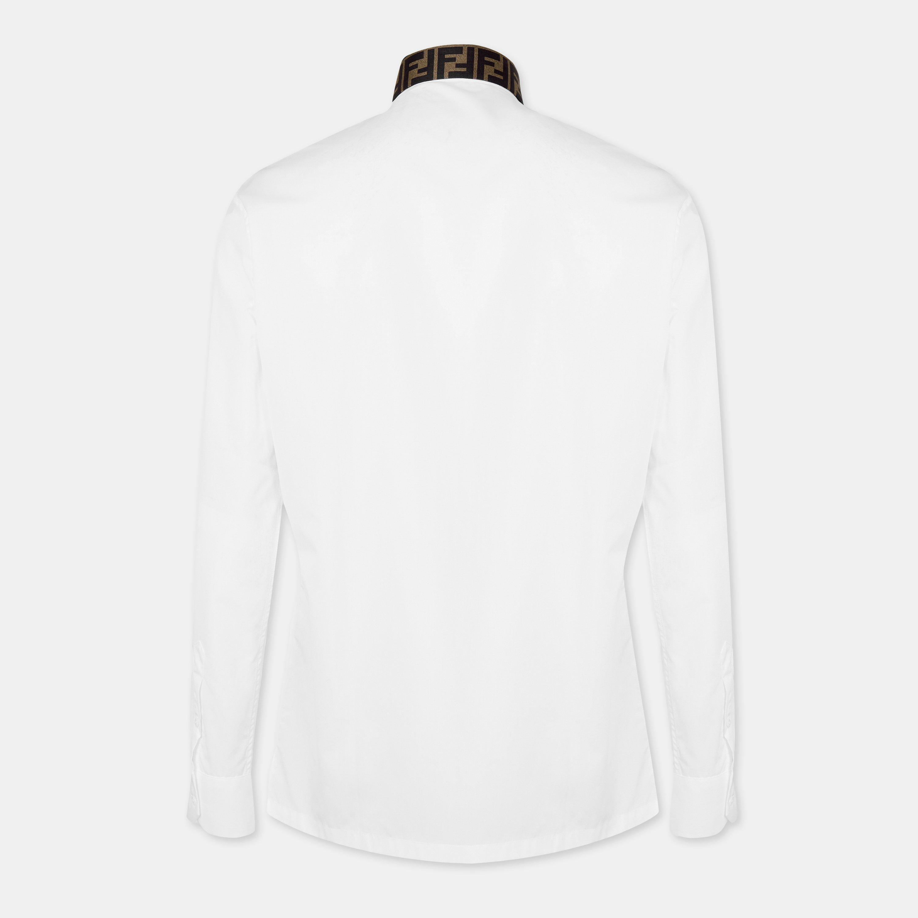 White - Fendi - Collar Shirt - 2