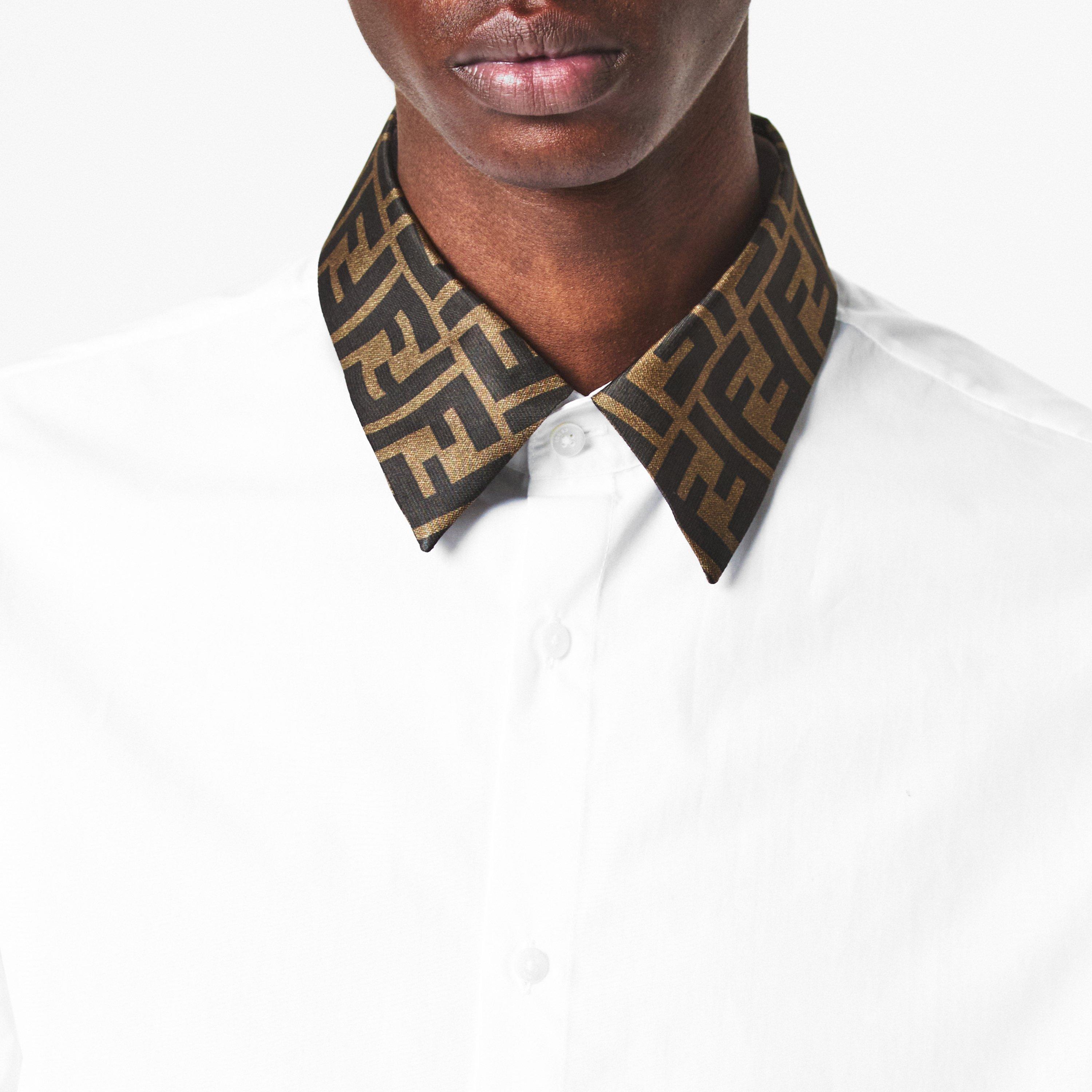 White - Fendi - Collar Shirt - 5